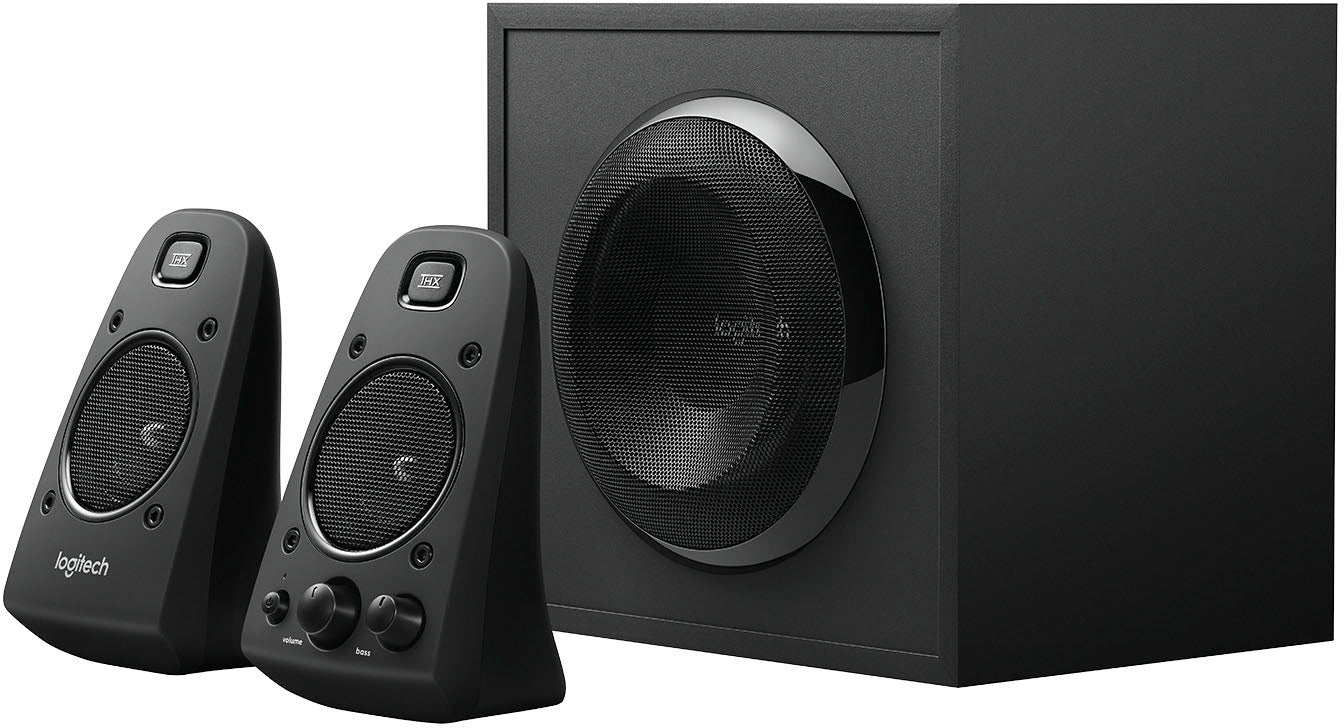 Logitech – Z623 2.1 Lautsprechersystem (3-teilig) – Schwarz