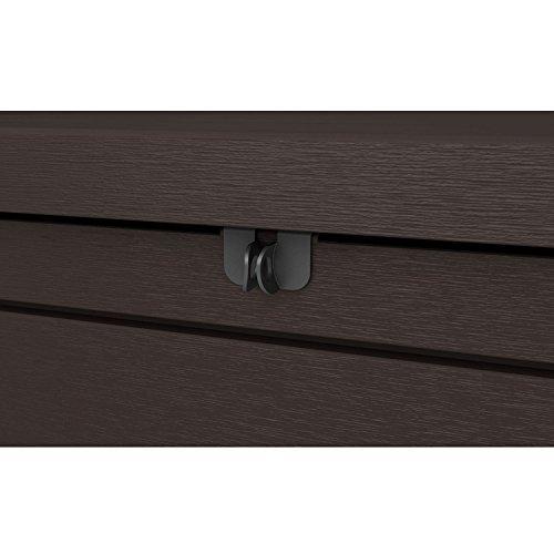 Coffre de rangement extérieur Keter XXL 230 gallons en plastique pour terrasse, jardin ou mobilier d'extérieur - 870 litres