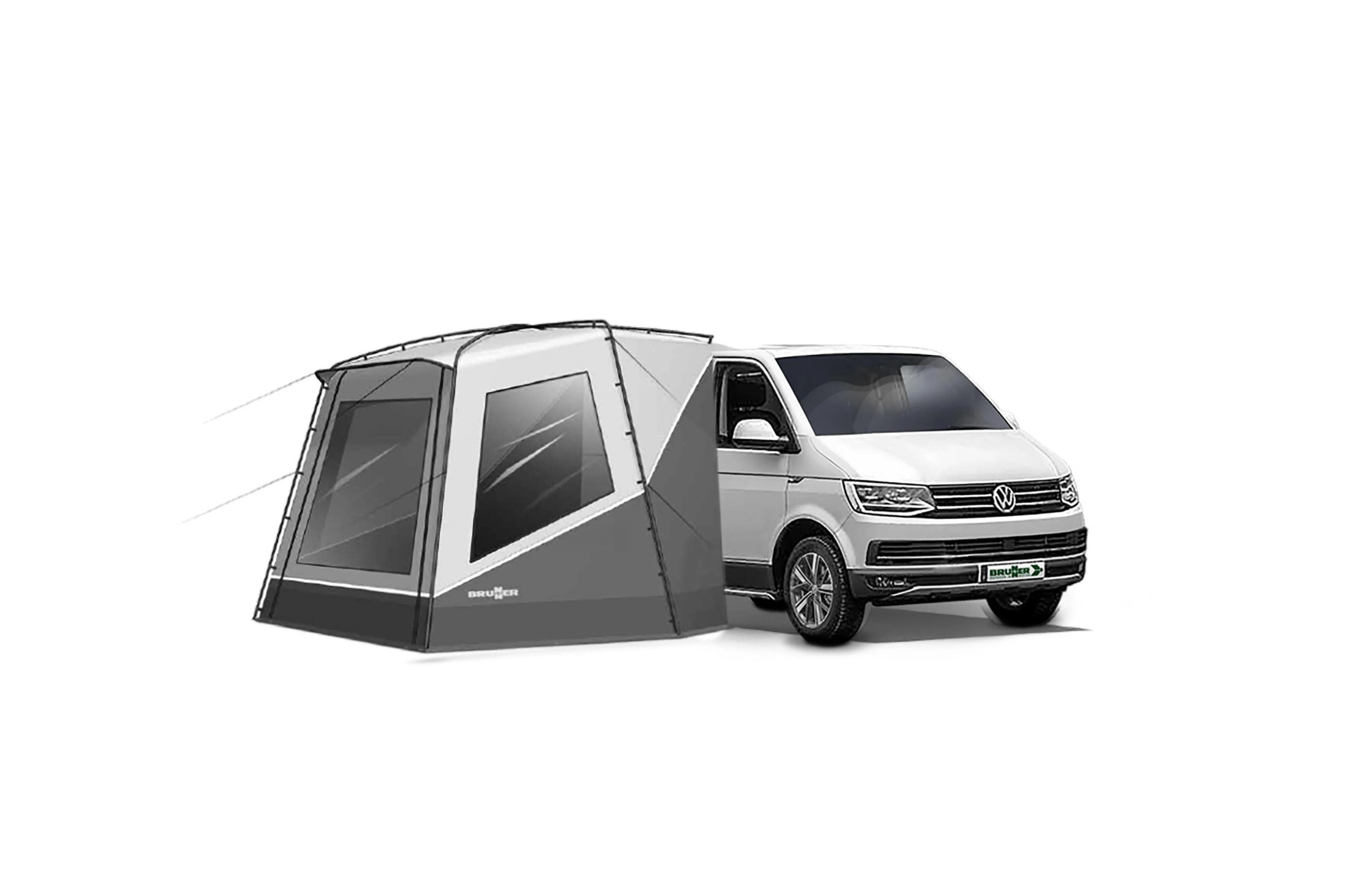 2025 Multifunktionelt fritstående telt til varevogne – op til 220 cm. Stålramme. Store vinduer og flere tilslutningsmuligheder.