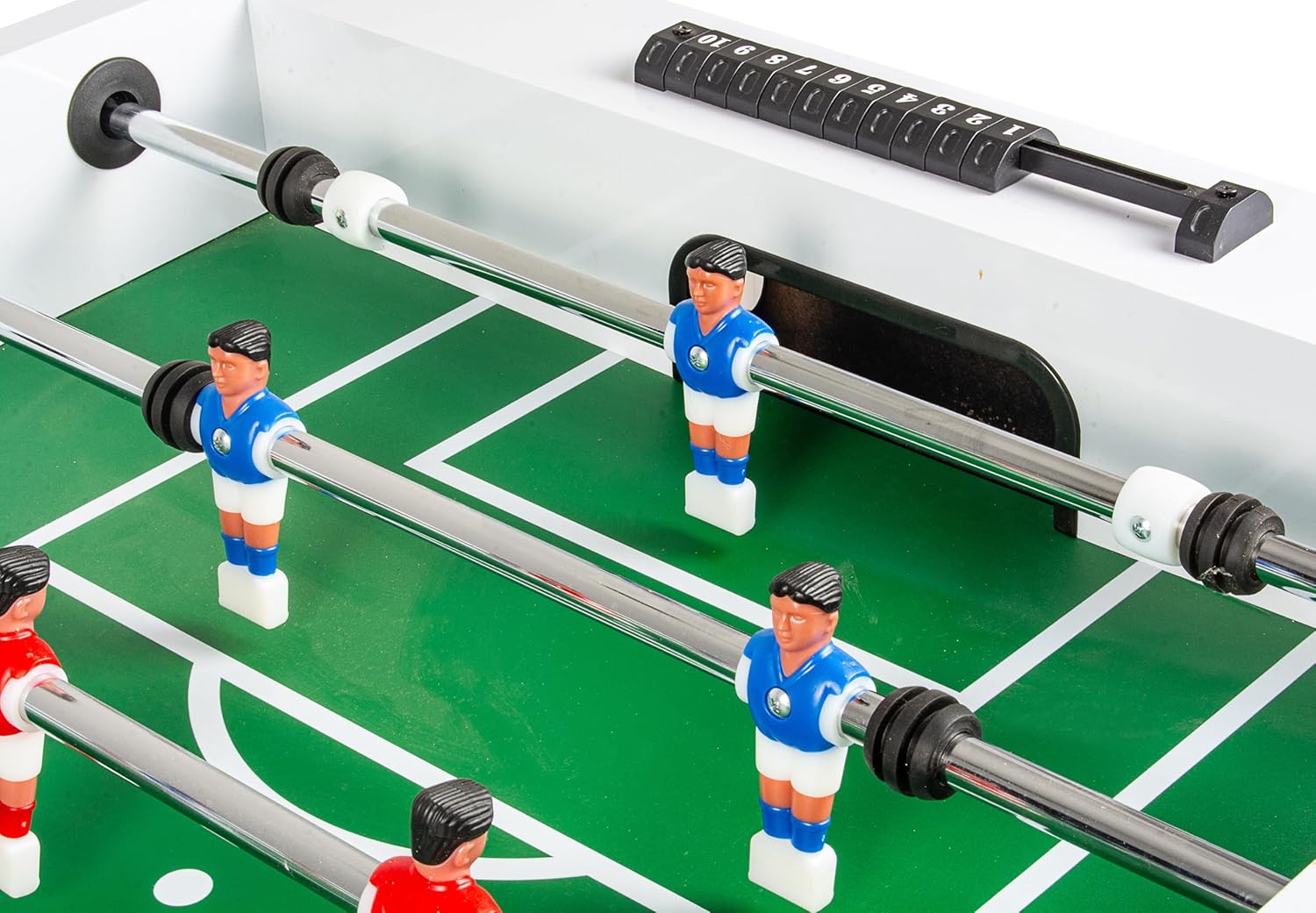 Leomark Spieltisch aus Holz für Kinder und Erwachsene | Spielspaß zu Hause oder auf Partys, Familienunterhaltung | Stabil, lehrreich und einfach aufzubauen