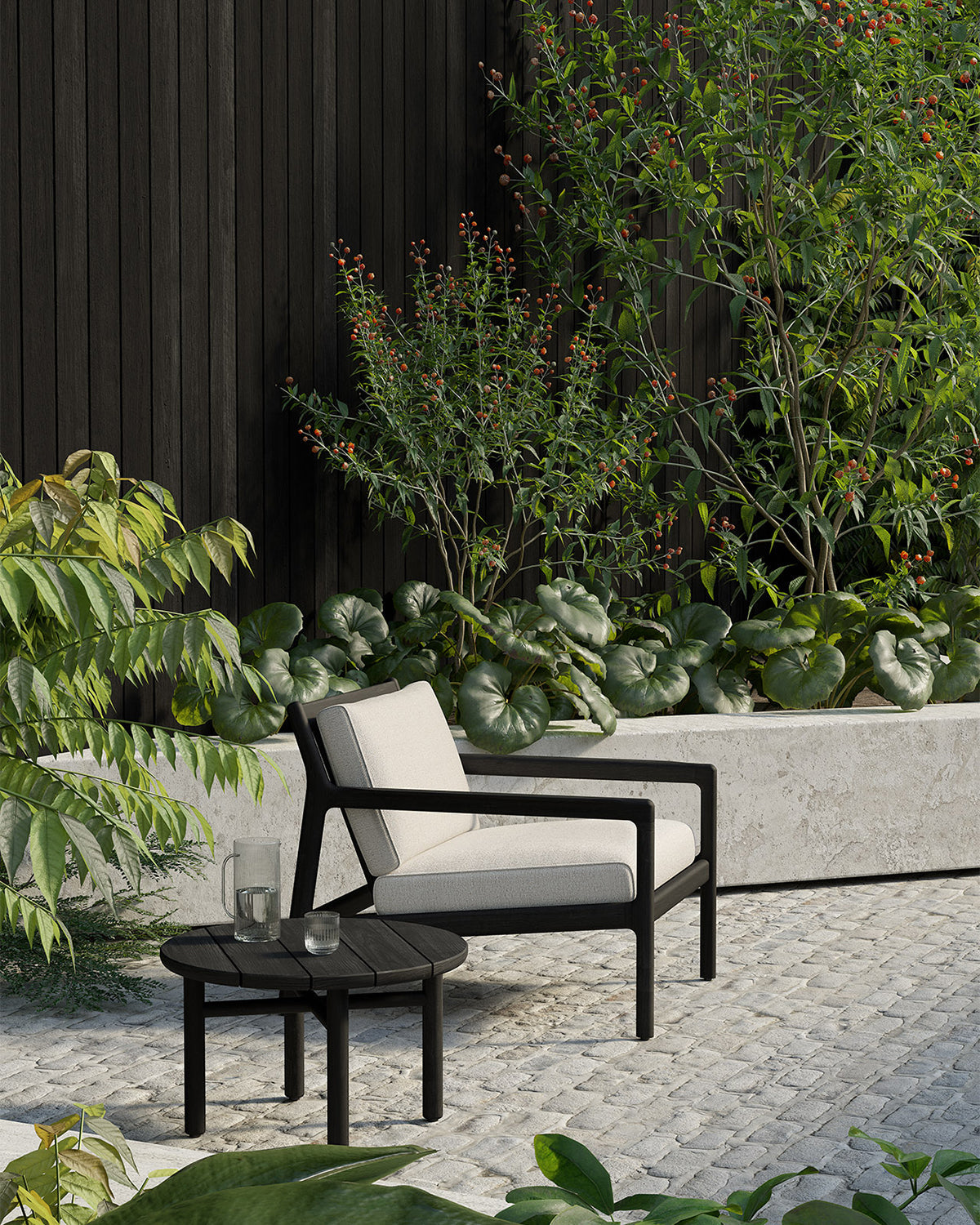 Quatro Outdoor Side Table 23.5