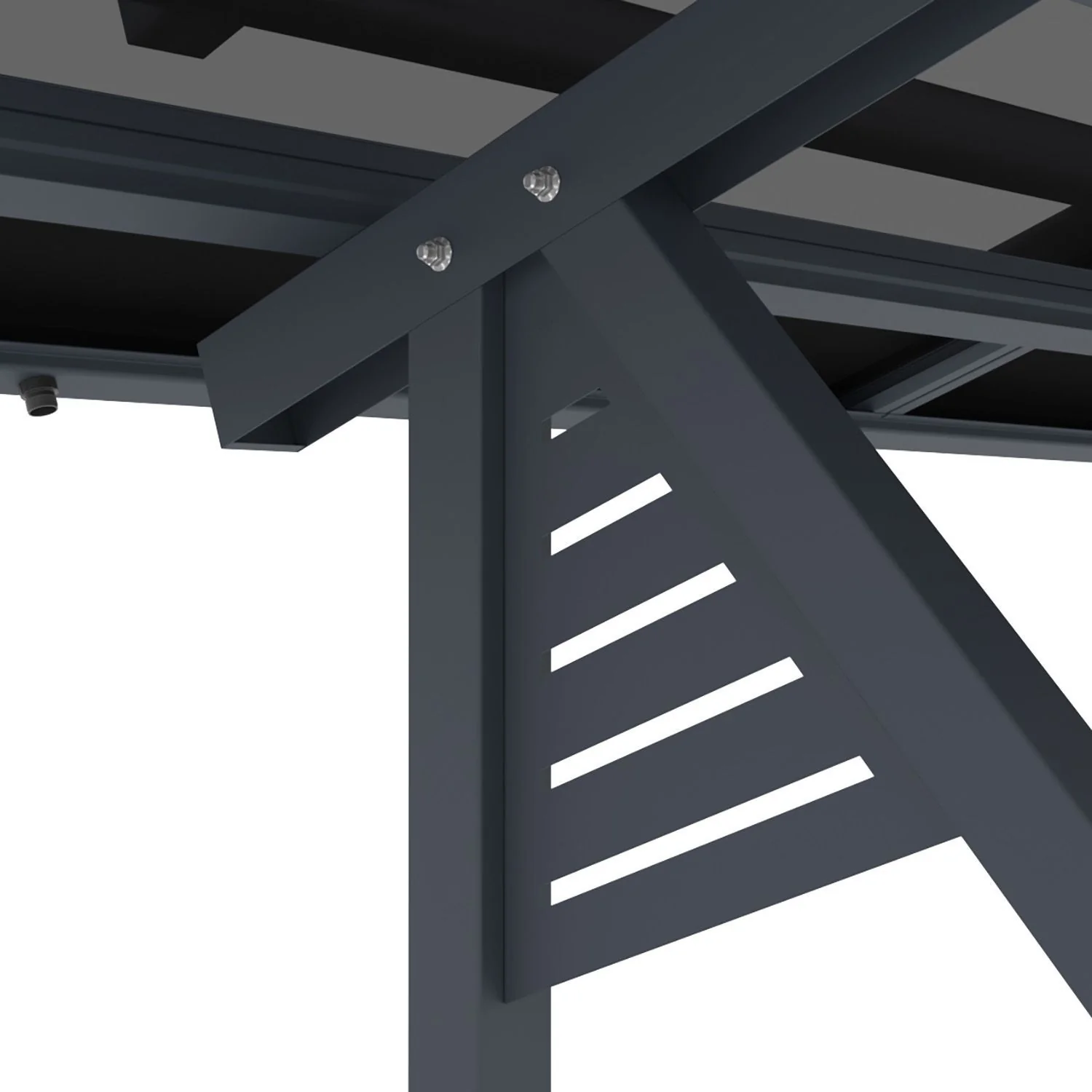 Structure de carport solaire SunLuxe 2025 - 4100 watts