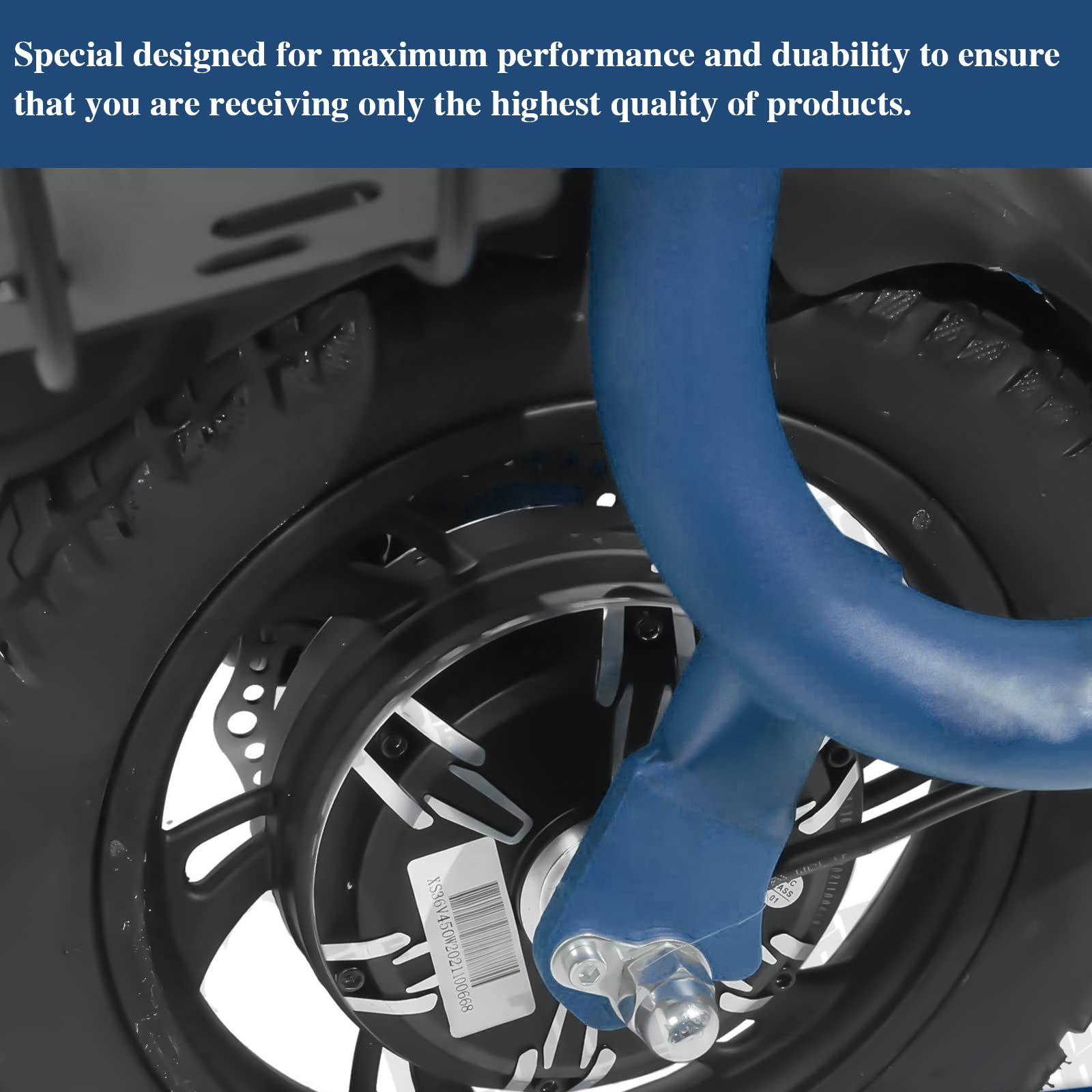 Sammenklappelig el-scooter til voksne med sæde. 450W børsteløs motor. 12-tommer terrængående dæk. 32 km rækkevidde. Let og bærbar.