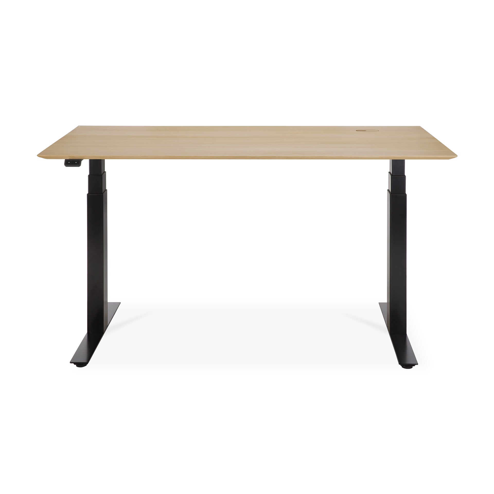 Bok Adjustable Desk - Oak