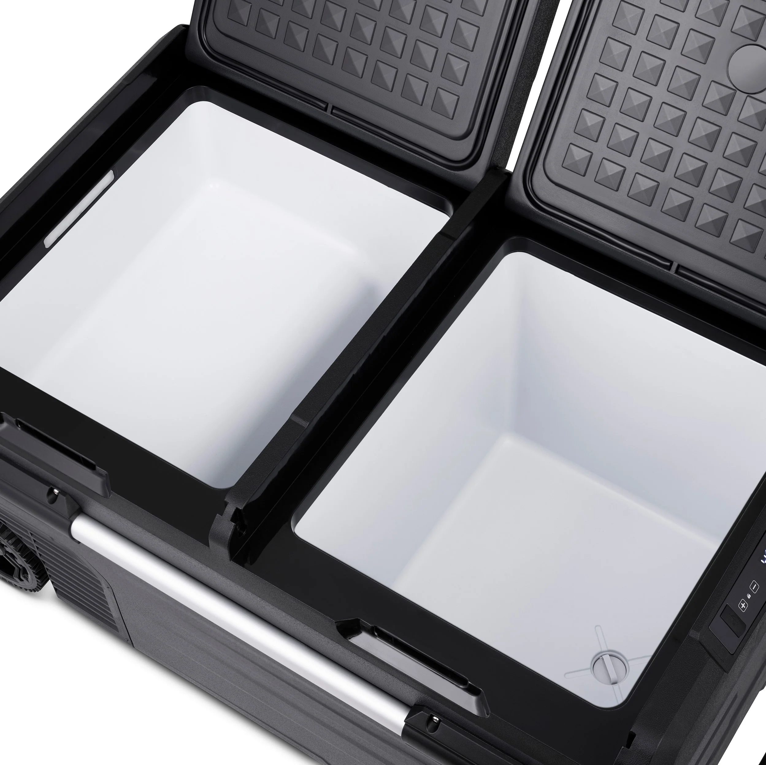 2025 Newair® Bærbar Elektrisk Campingkøletaske. 80 liter. 12V/24V DC