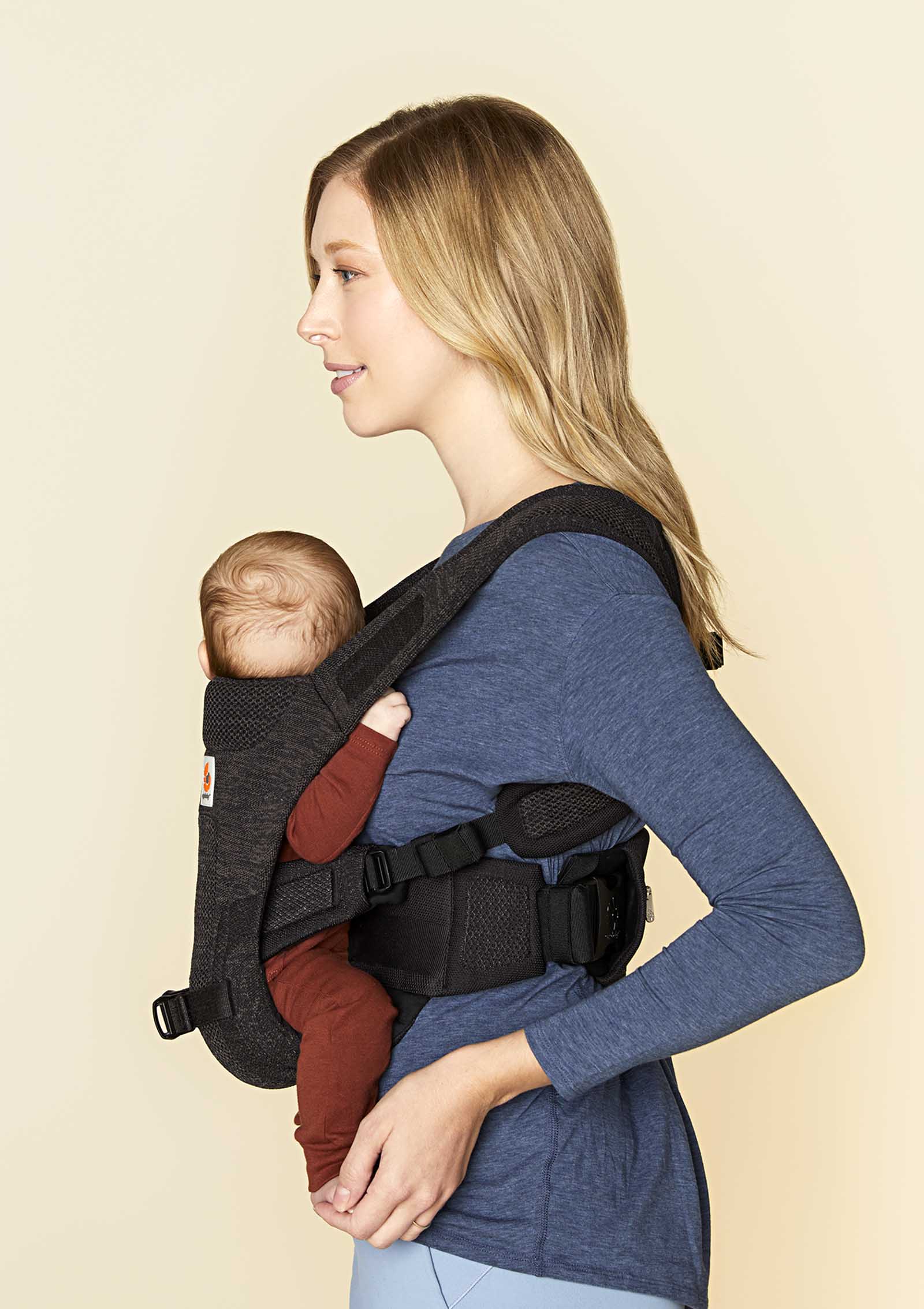 Babytrage 2025 « Aerloom » Anthrazit