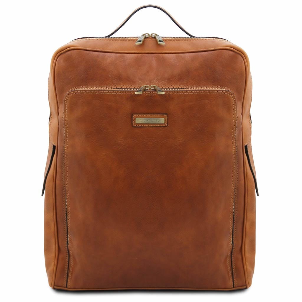 Bangkok - Leather laptop backpack - Large size | TL142336