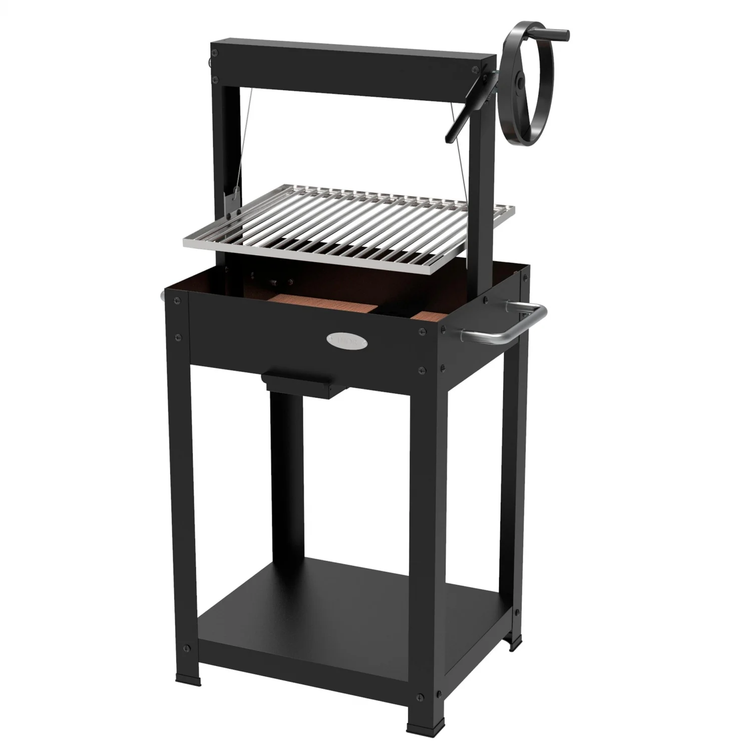 Duramax Holzkohle- und Holzgrill mit Imor-Ziegeln