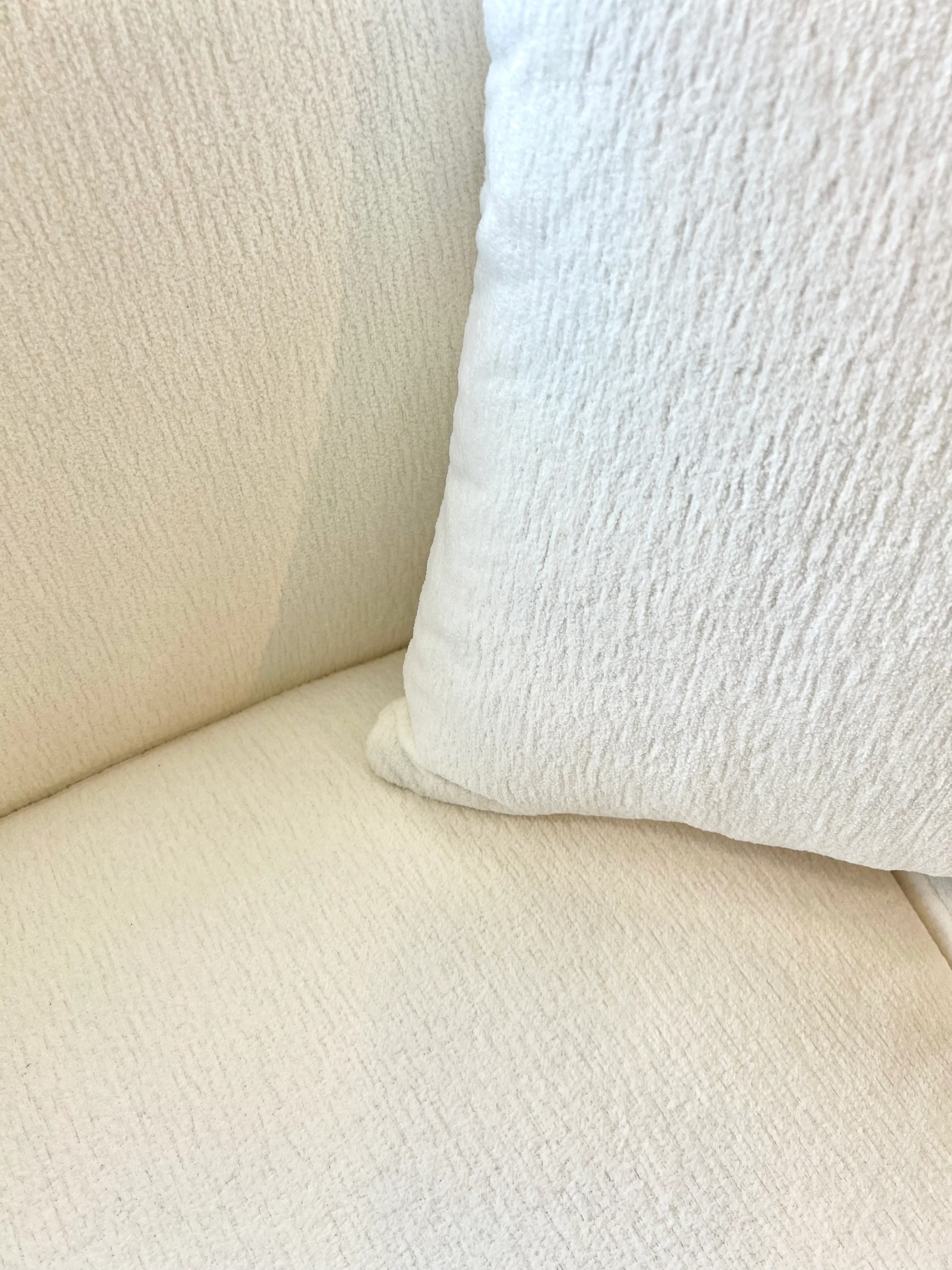 Island Curve Elfenbensfarvet Sofa