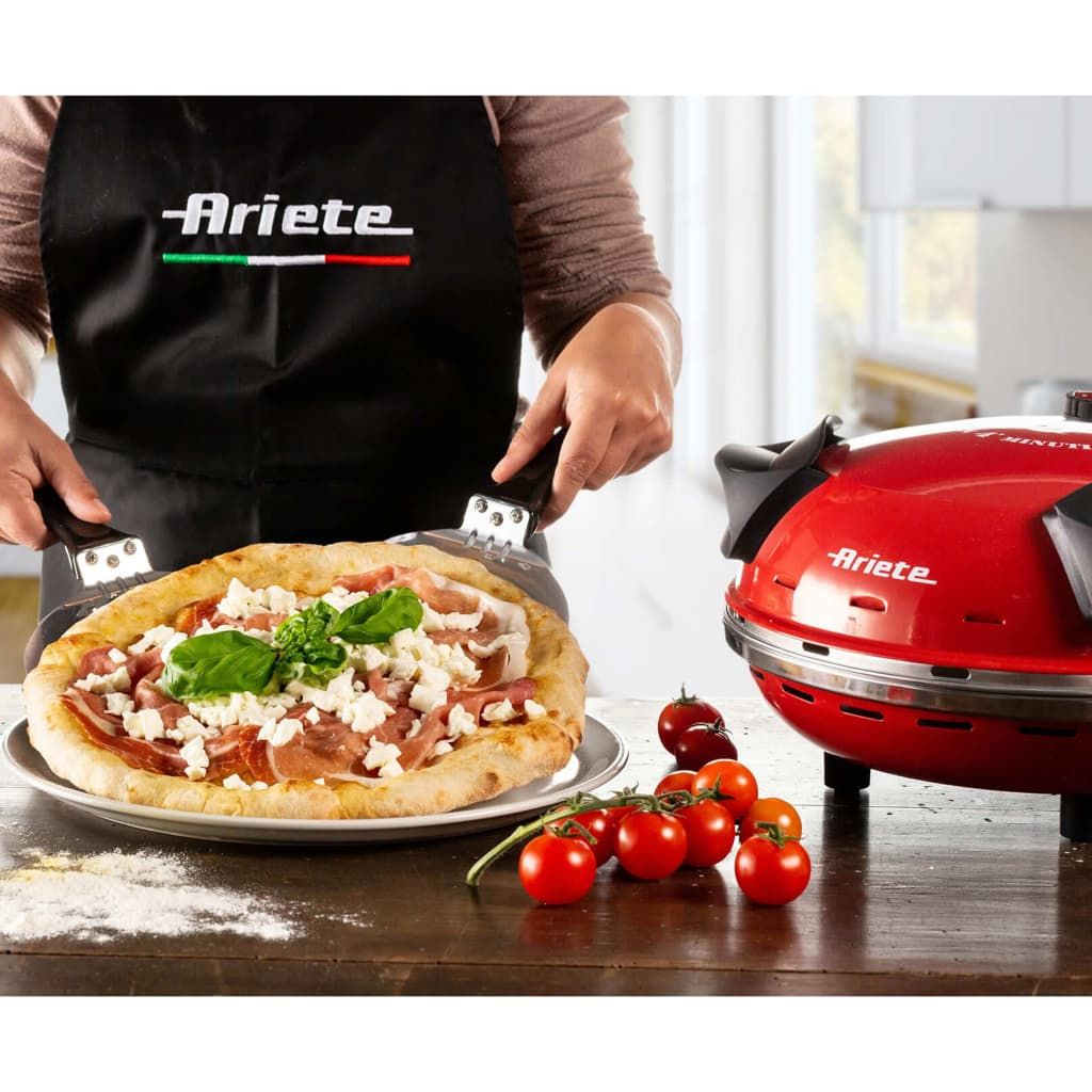 Ariete Da Gennaro Pizzaofen 1200W Rot und Schwarz