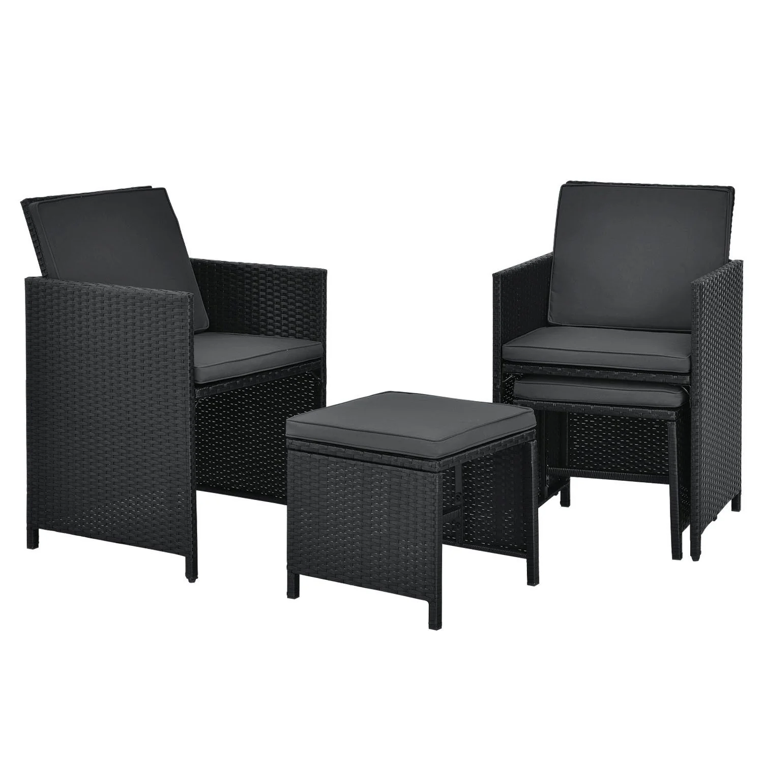 Ensemble de salon Baracoa L en polyrotin 2025