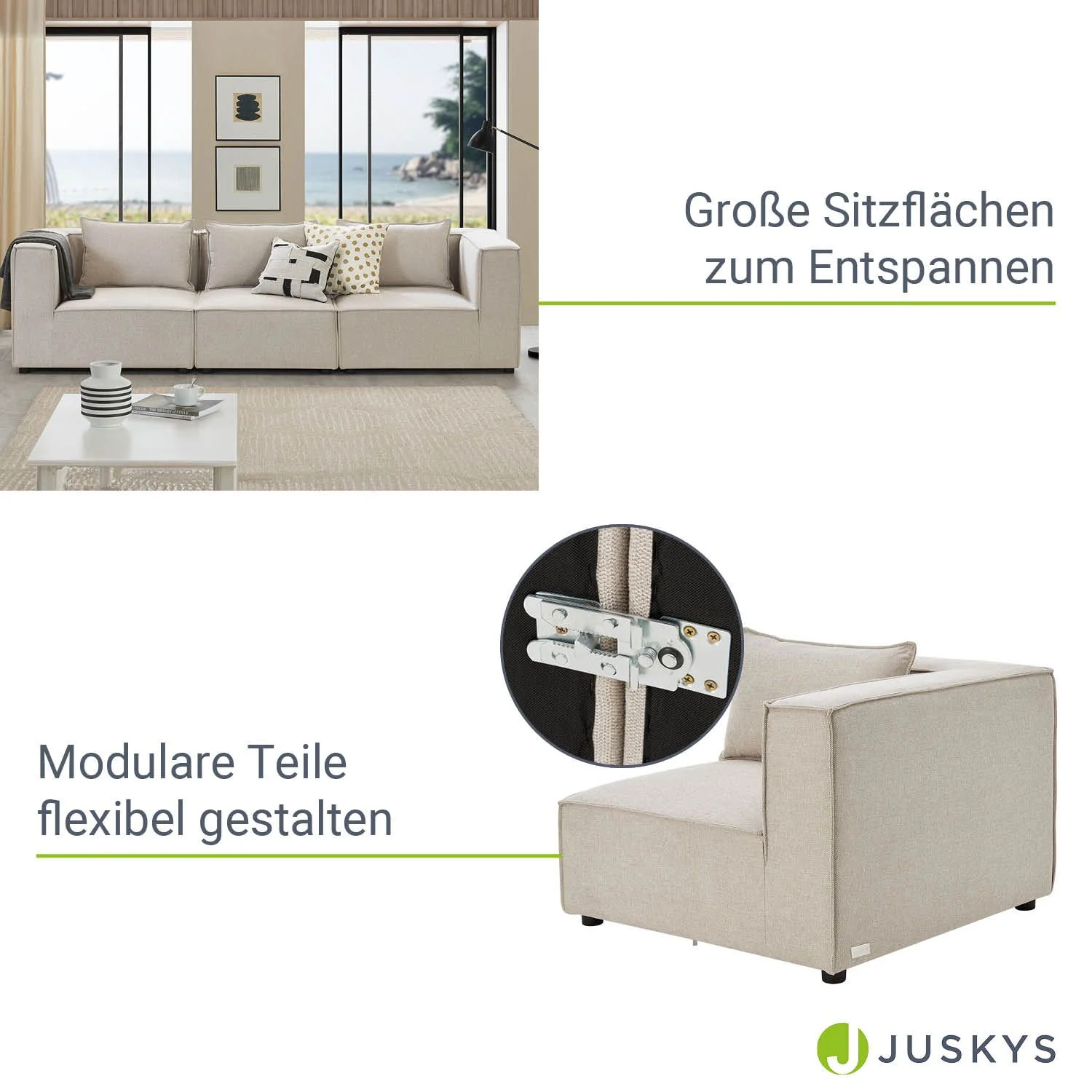 Canapé modulaire Domas M 2025 - 3 places