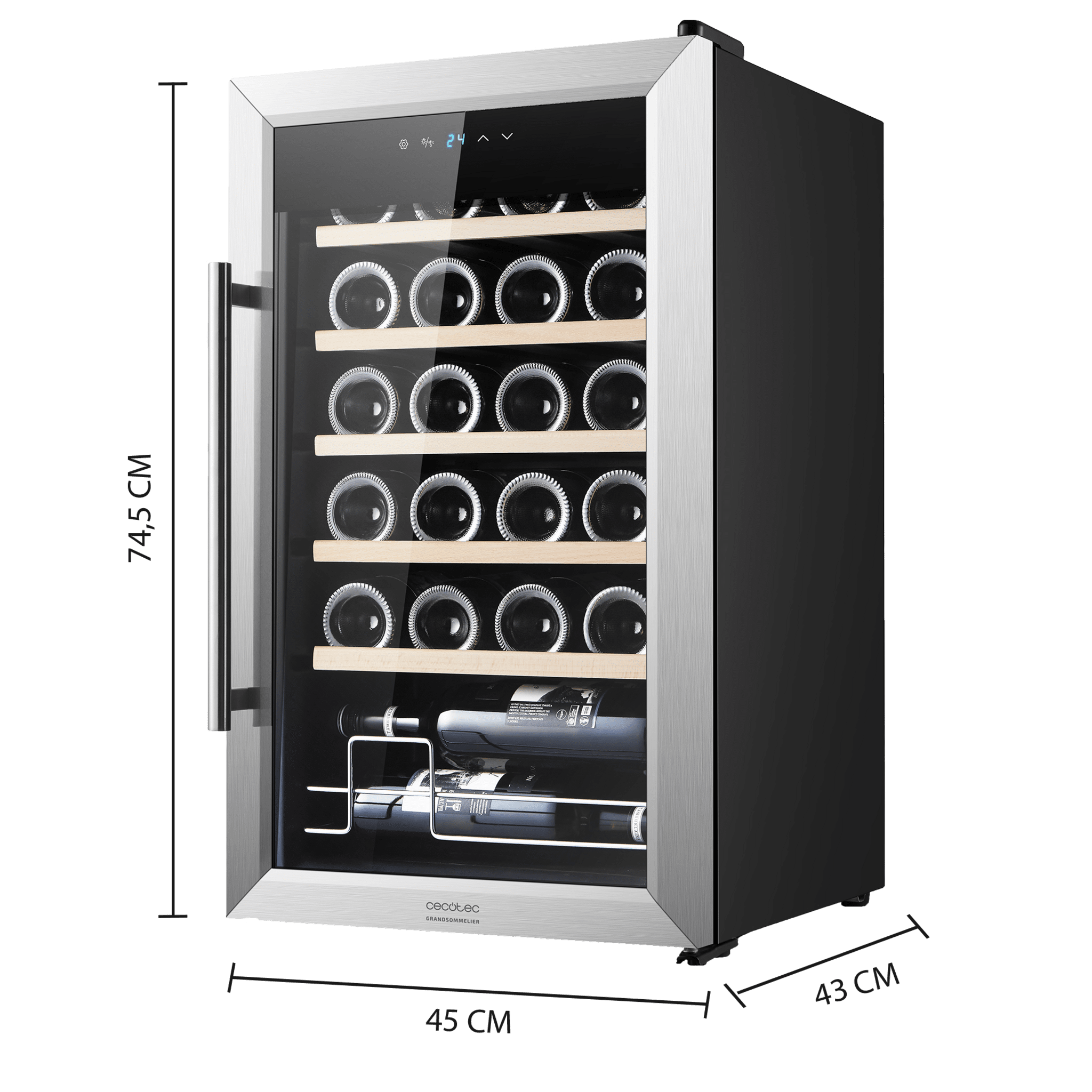 Compresseur Bolero GrandSommelier 2450 Inox