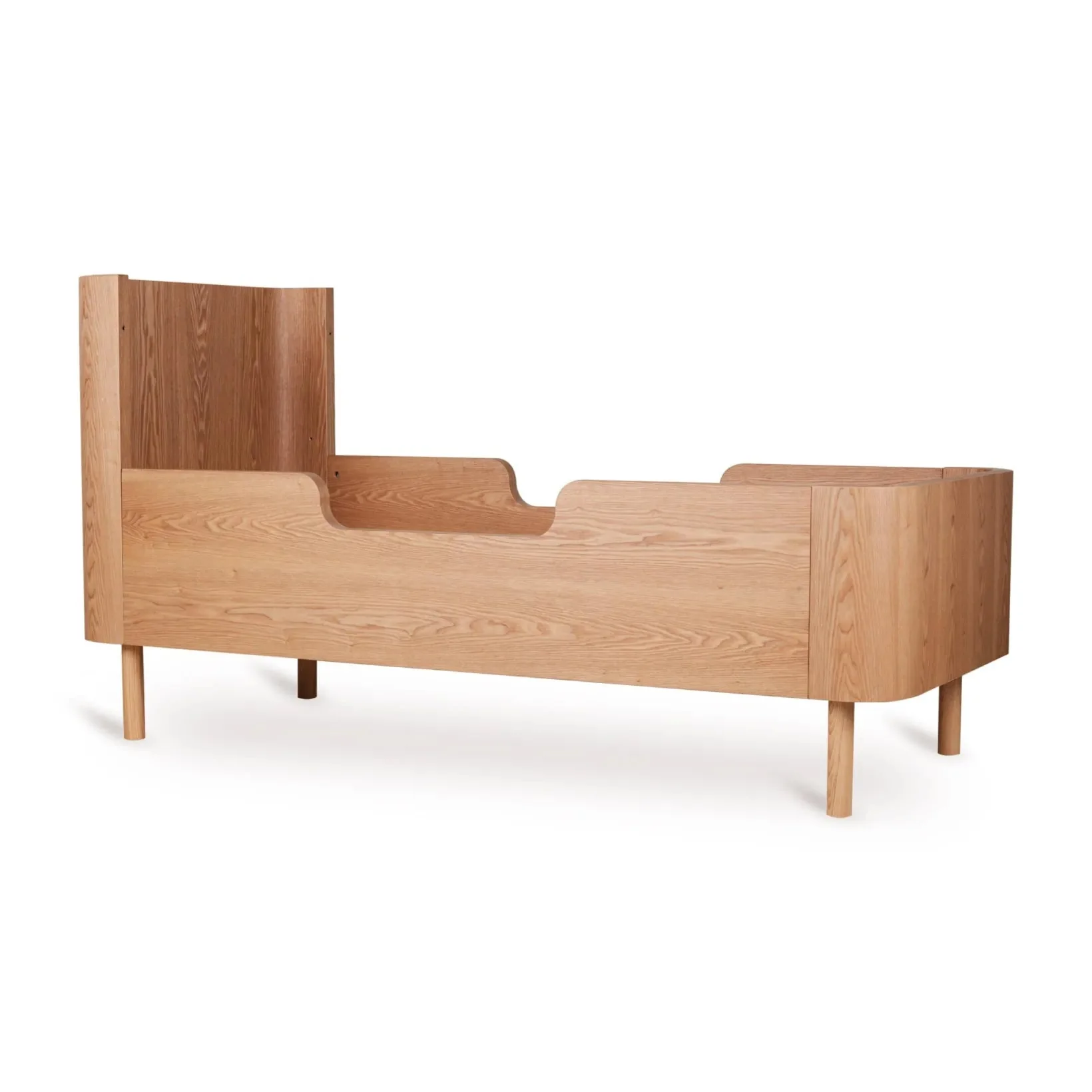 2025 Quax Hai No Ki Junior Kit – Forlænger til juniorseng 170 x 70 cm | Forlænger til seng 140 x 70 cm | FSC-certificeret ask og MDF | Inkluderer forlænger til lamelbund. Madras medfølger ikke.