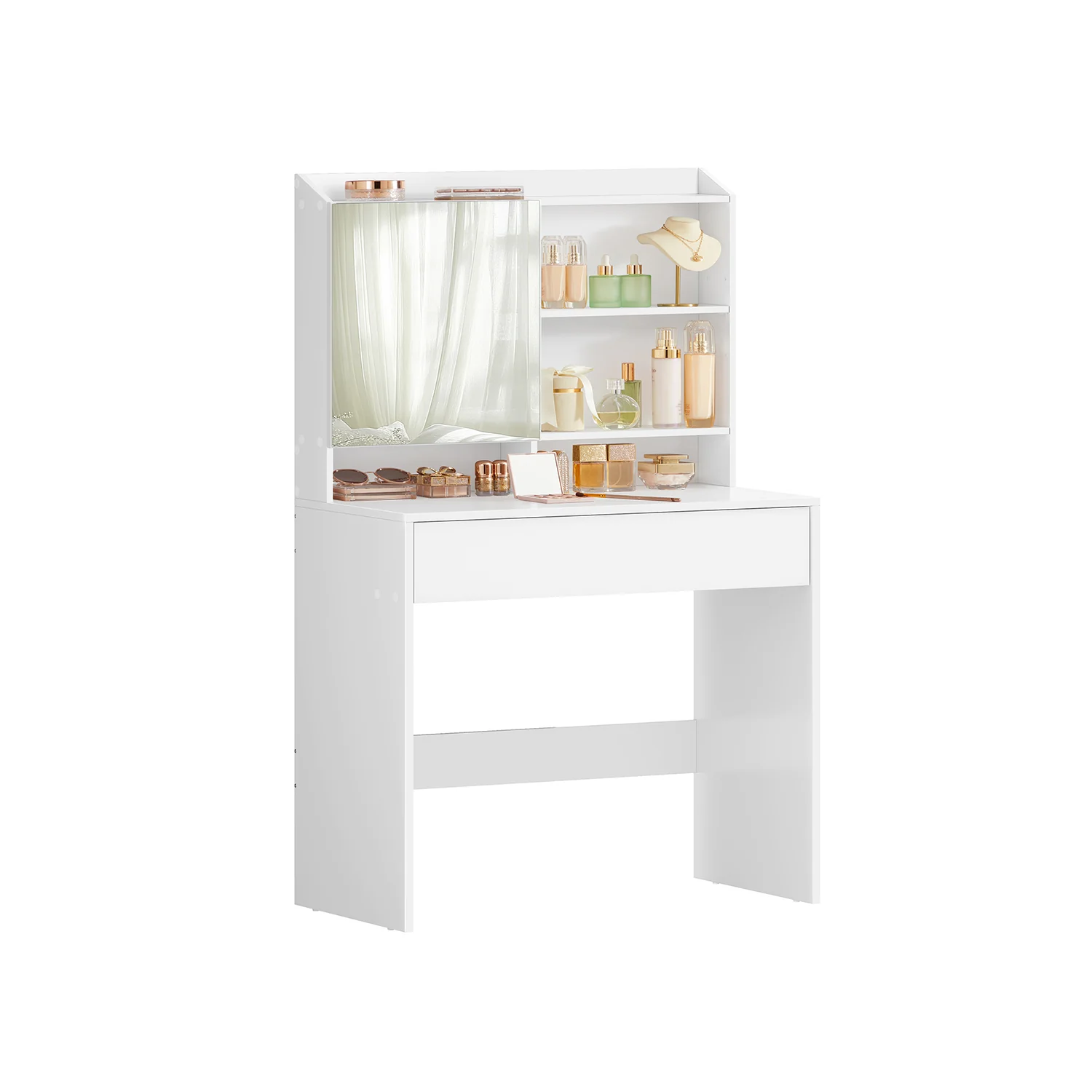 Toiletbord med spejl