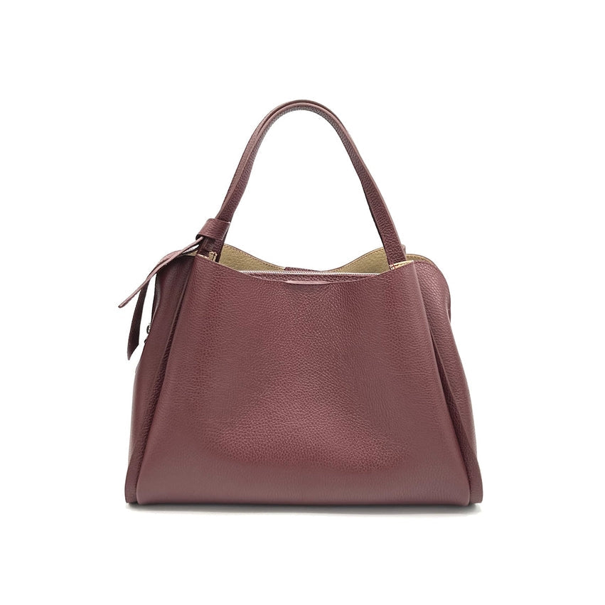 Pienza - Italian Leather Tote Handbag