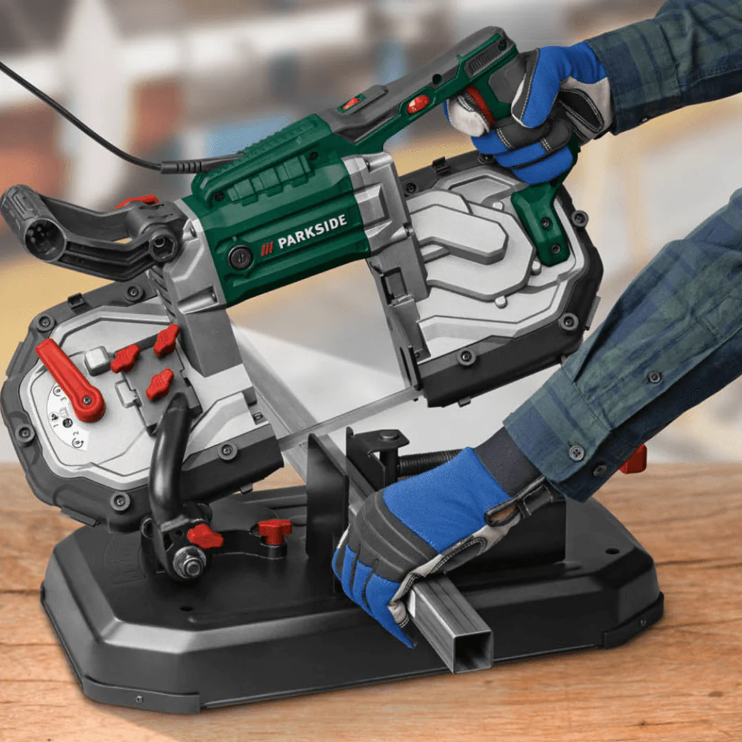 2025 PARKSIDE PMB 1100 B2 Metalbåndsav | Præcis og kraftfuld skæring