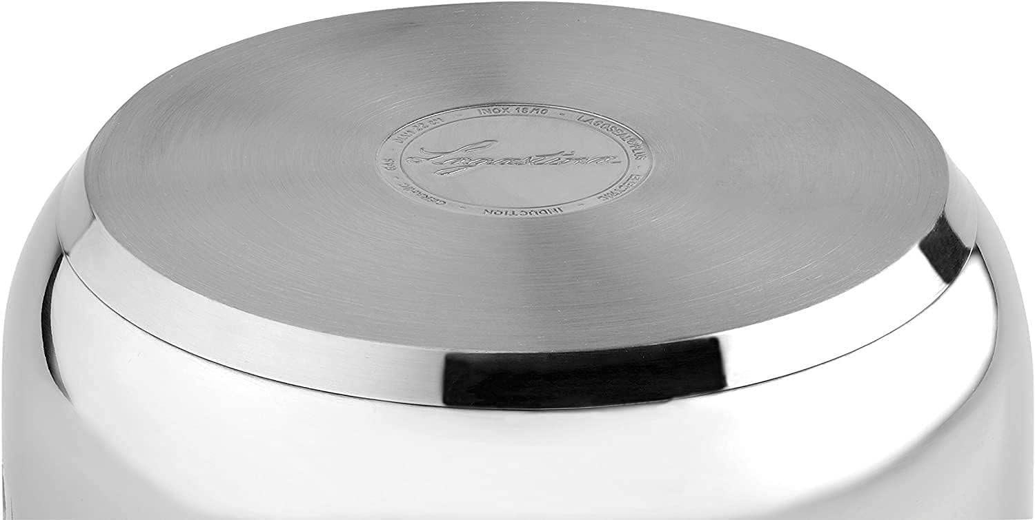 Lagostina Sfiziosa 24-teiliges Kochgeschirr-Set, Edelstahl, Silber