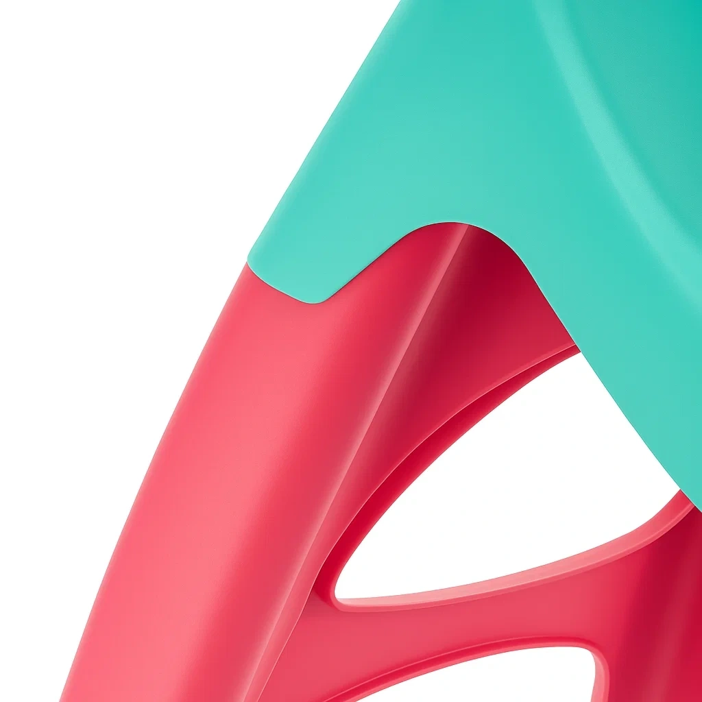 Toboggan 145 x 38 x 70 mm turquoise/rose, pliable, convient aux enfants de 2 à 6 ans - EBJsFPkg69Aq