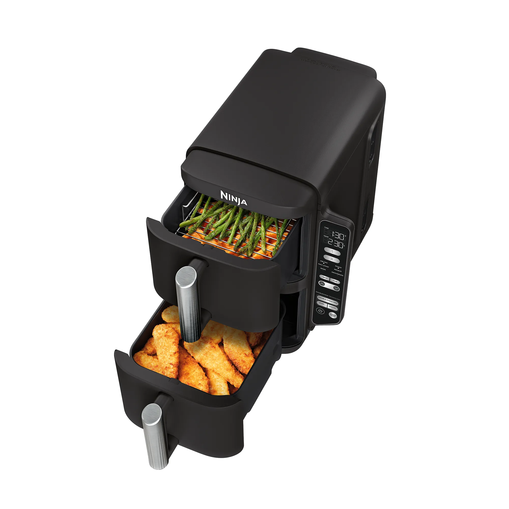 2025 Ninja® DoubleStack™ XXL 7,6 L airfryer med 2 skuffer