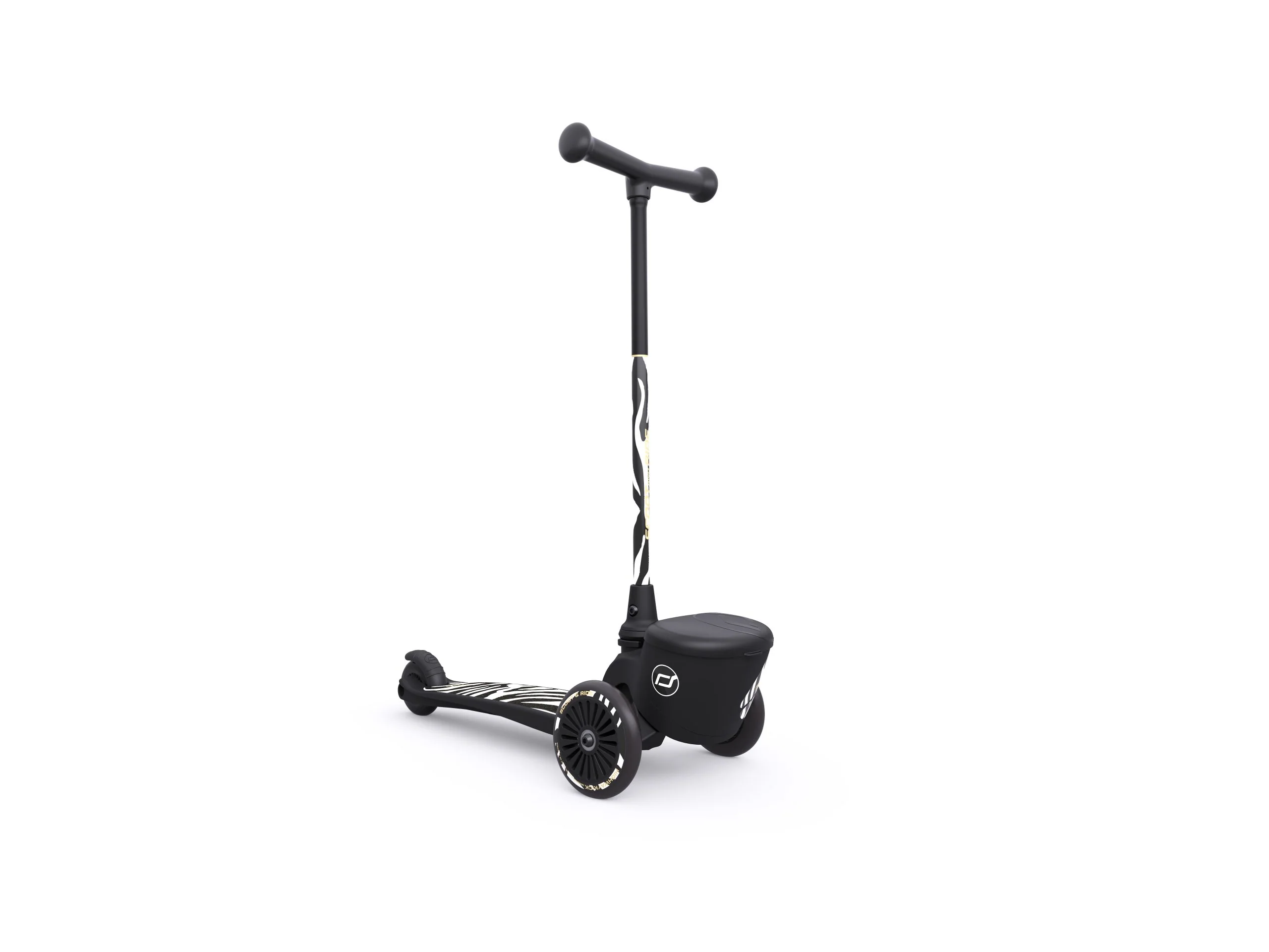 Trottinette Scoot & Ride Highwaykick 2 (modèle 2025) pour enfants de 2 à 5 ans. Avec compartiment de rangement et design antidérapant.
