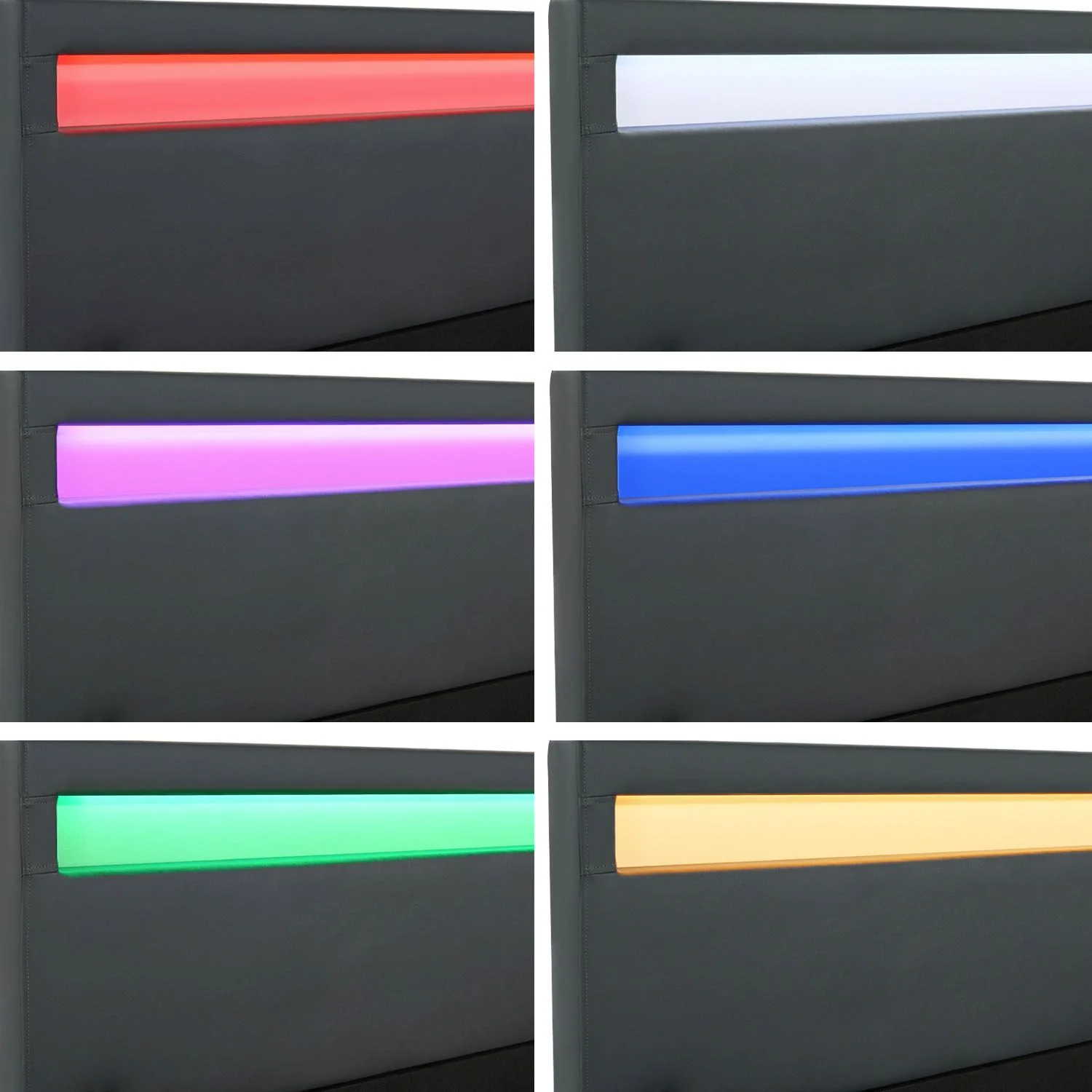 Lit capitonné Séville 2025, 140 x 200 cm, blanc