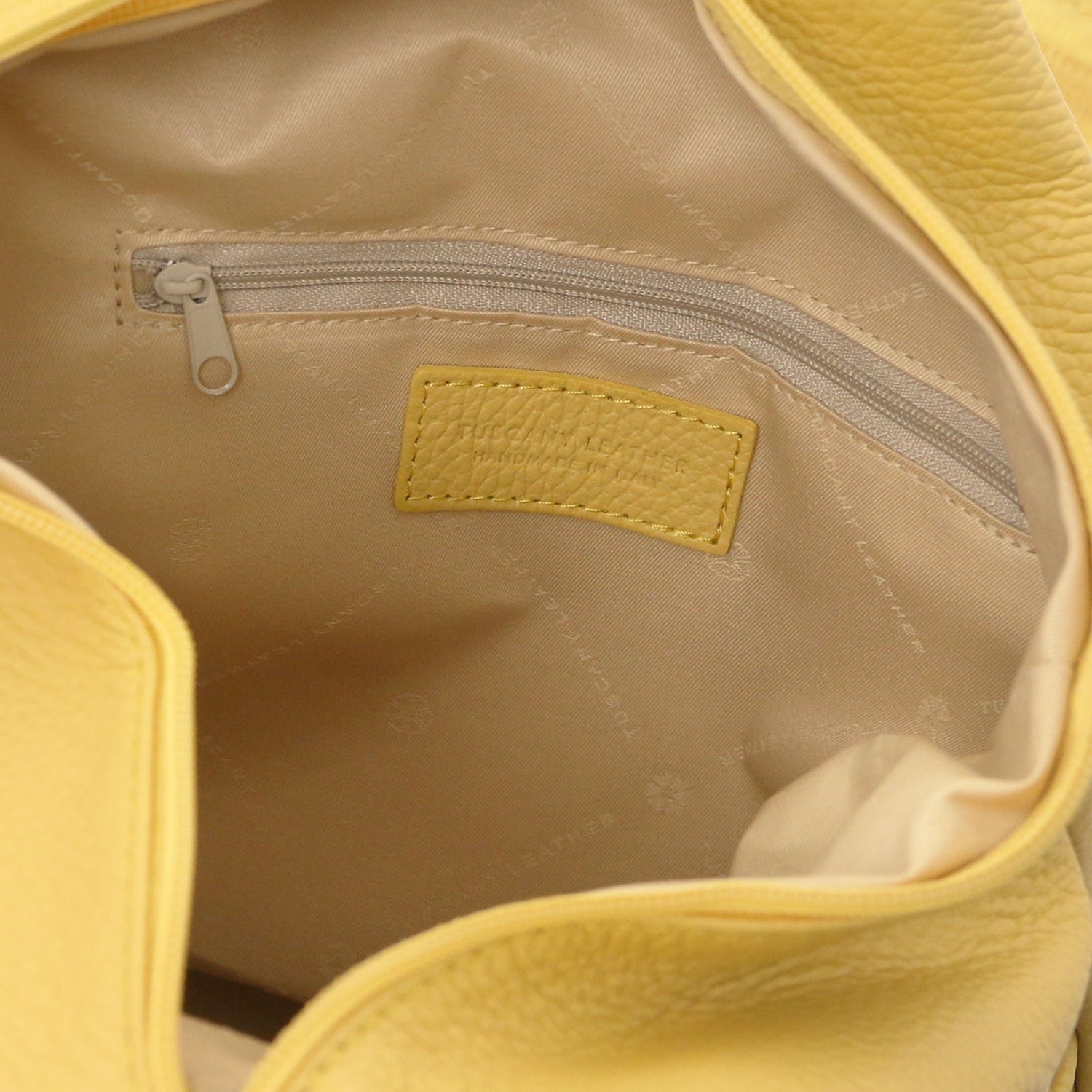 Shanghai - Italian leather backpack - pebbled leather | TL141881