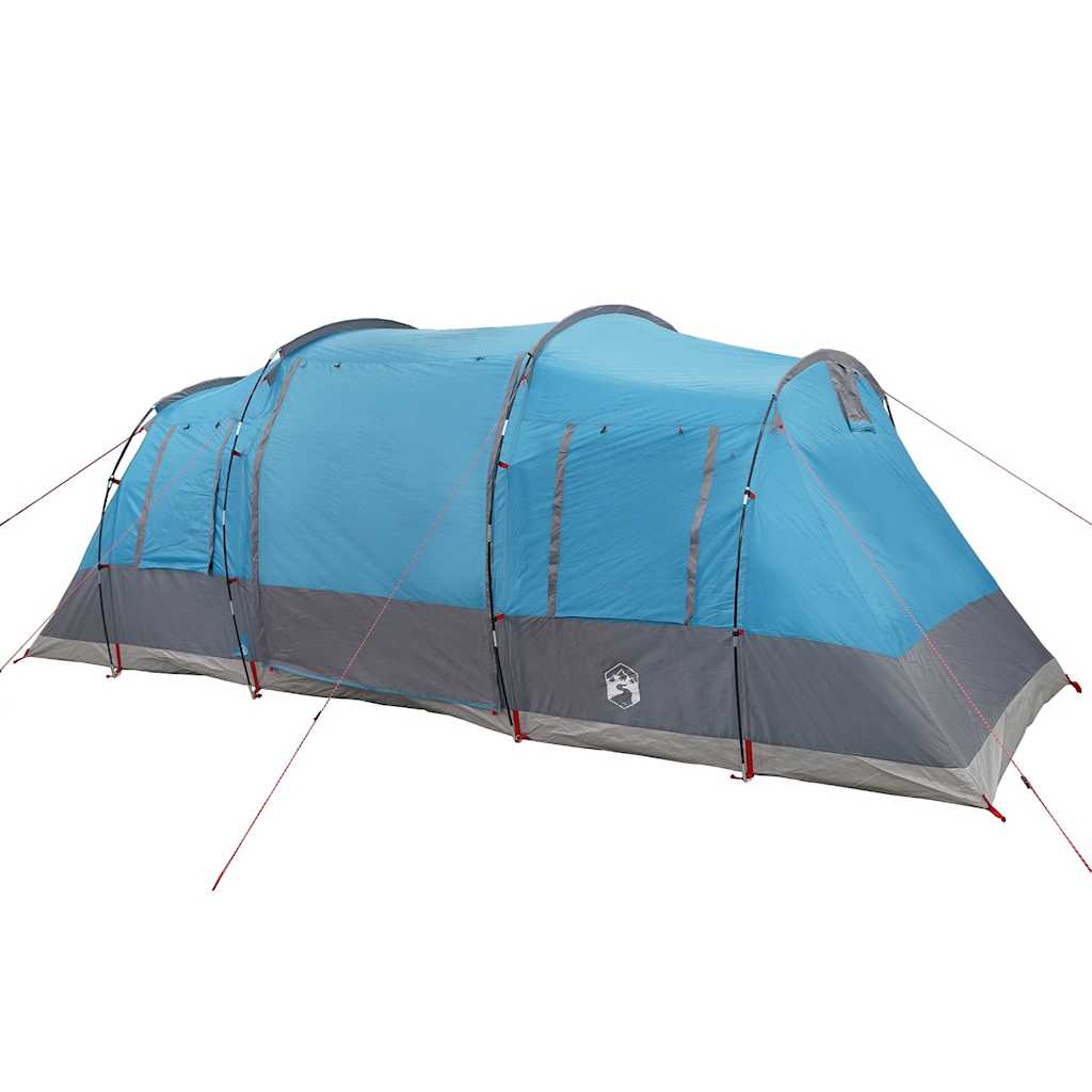 Tente tunnel bleue imperméable 2025 pour 4 personnes V6491