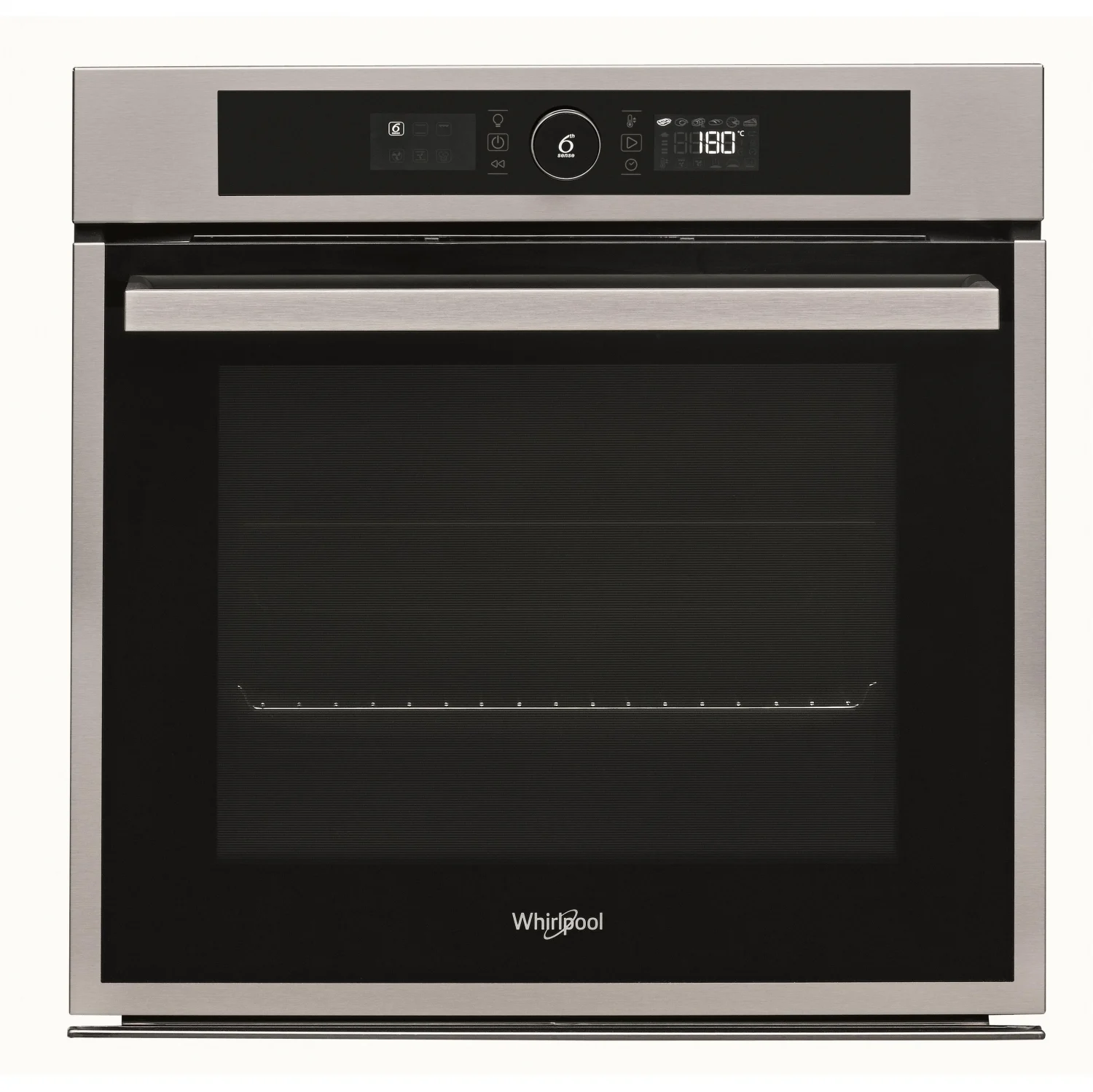 Whirlpool AKZ9797IX Multifunktionsbackofen, 73 l, Klapptür, 16 Kochfunktionen, Energieeffizienzklasse A+ – Edelstahl