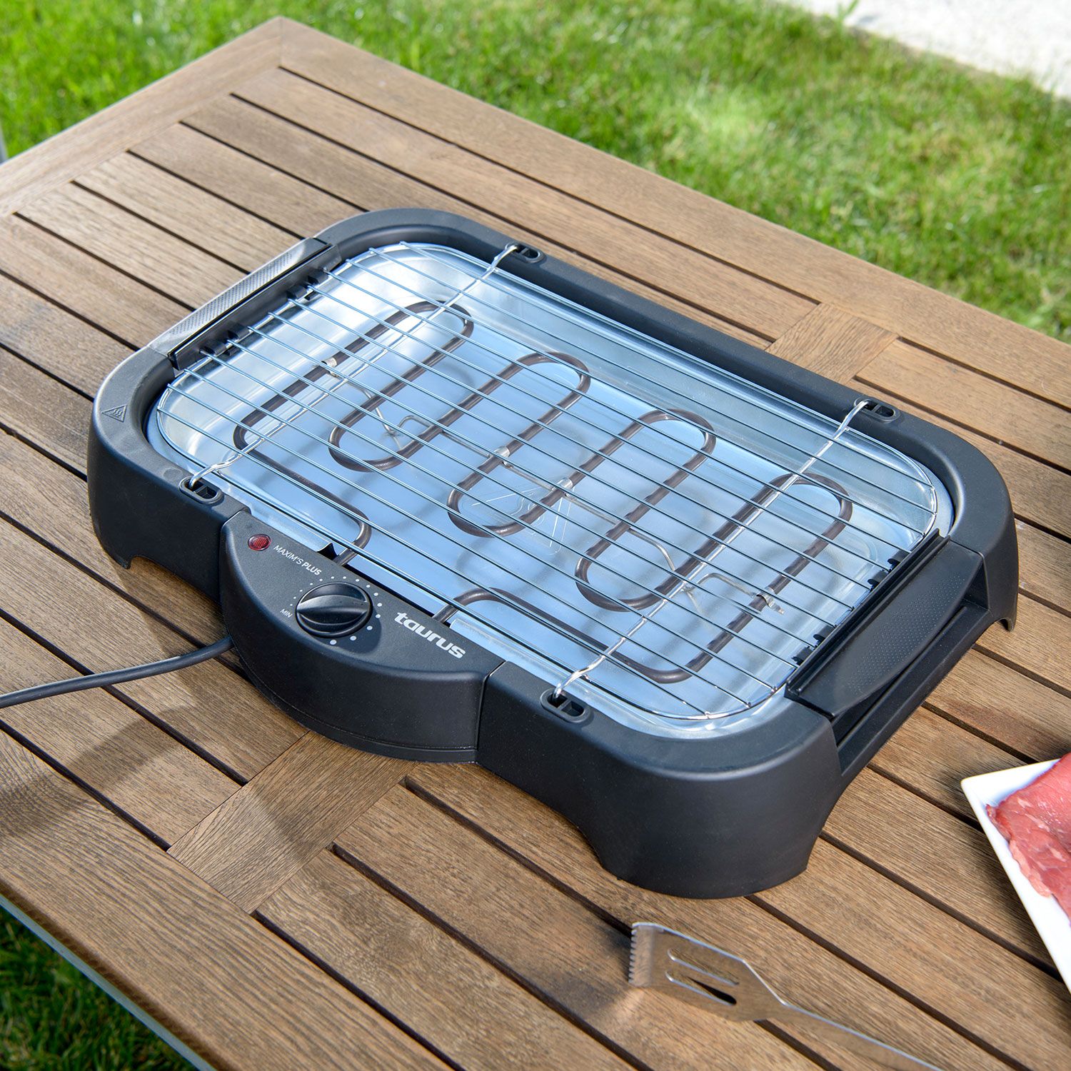 Taurus Maxim's Plus 2000 W Elektrogrilltisch Schwarz