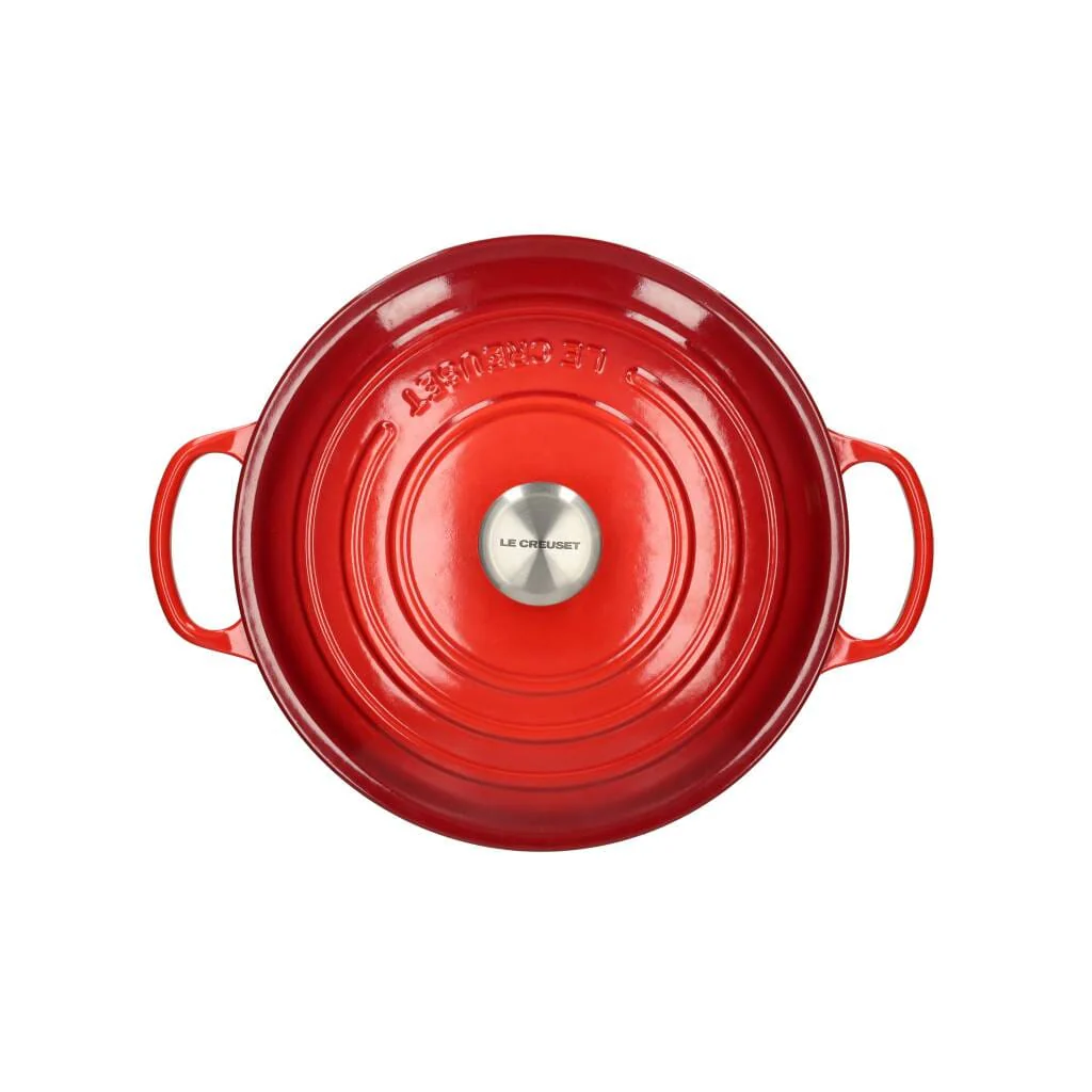 2025 Le Creuset - Signature Rund Bradepande/Gryderet Fad Kirsebær 18 cm 1,8 l