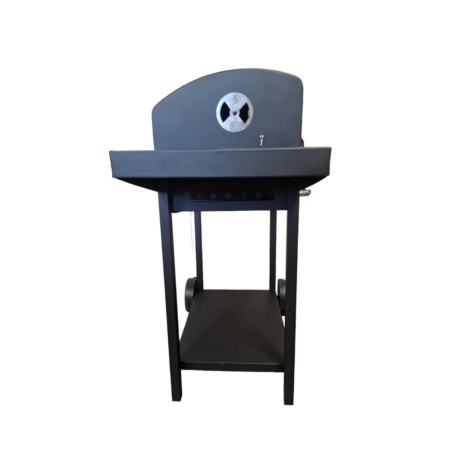 XXL Holzkohlegrill mit Deckel und Rädern Elecsan BQ112