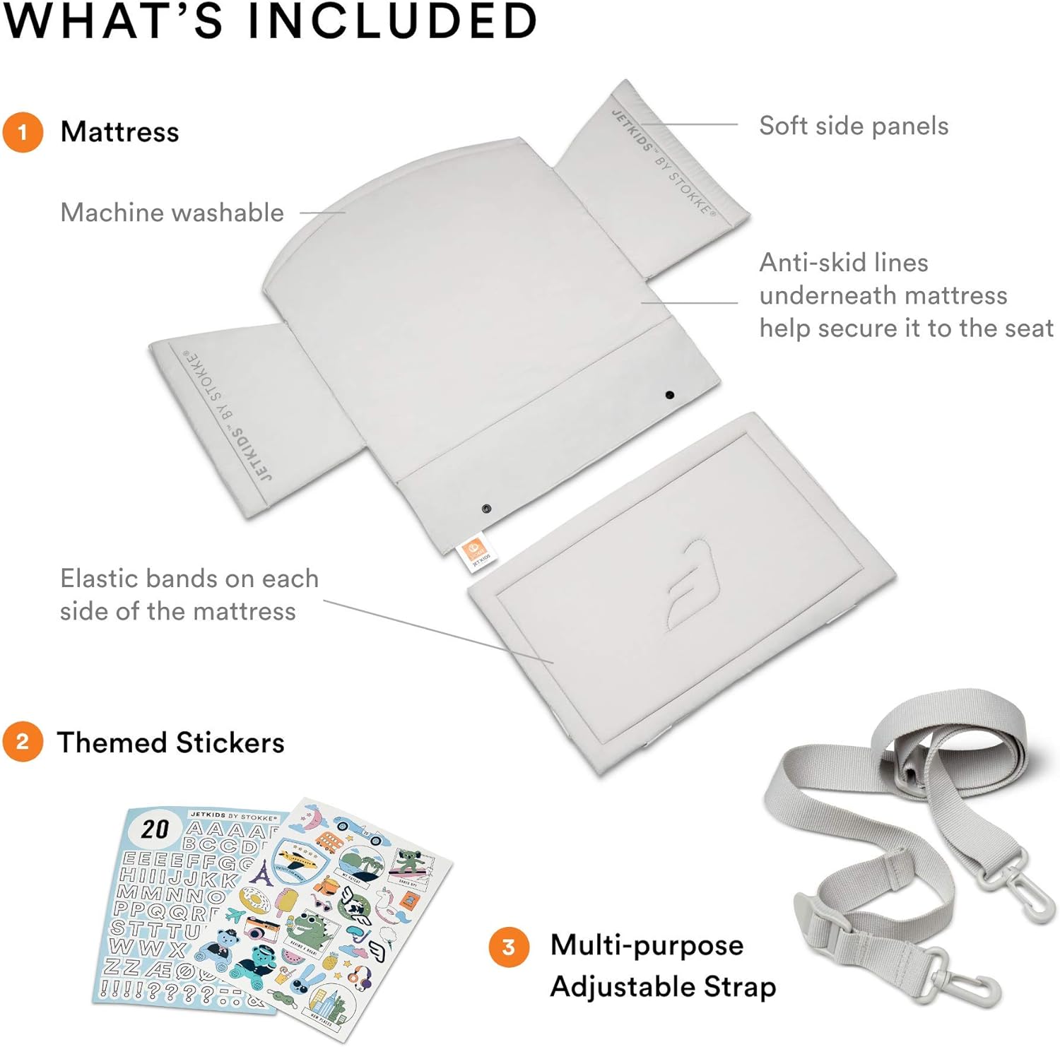 2025 JetKids af Stokke BedBox – Børnebagage og flyseng