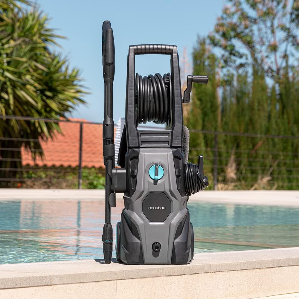Cecotec HydroBoost 2400 AdvanceClean højtryksrenser. 2400W, Hjem, Have eller Bil, Flowhastighed på 480l/t, 180 trykbarer, Aluminiumpumpe, Aktionsradius 14 m