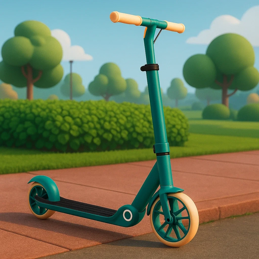 Trottinettes pour enfants vert turquoise de 5 à 8 ans - tJoZEEhw65xG