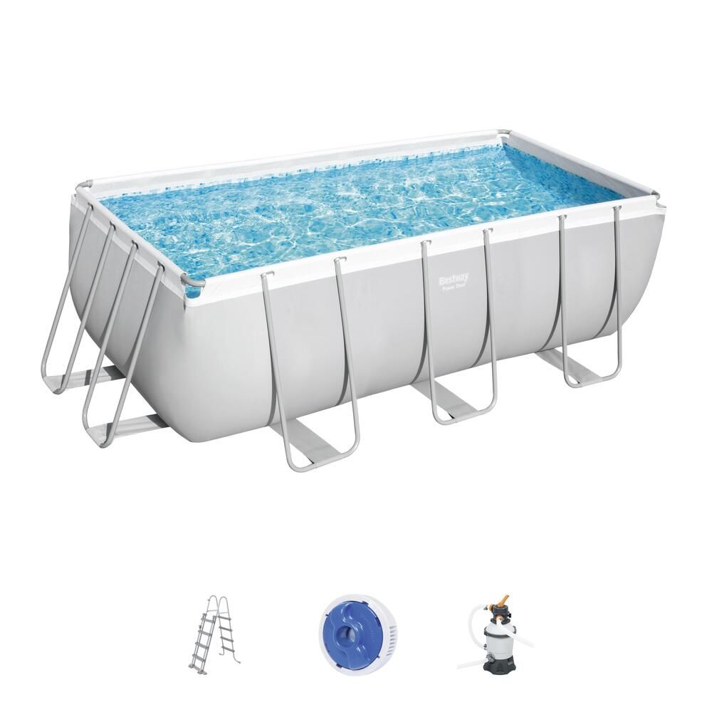 Hawi Rechteckiger Aufstellpool 4,12 x 2,01 x 1,22 m