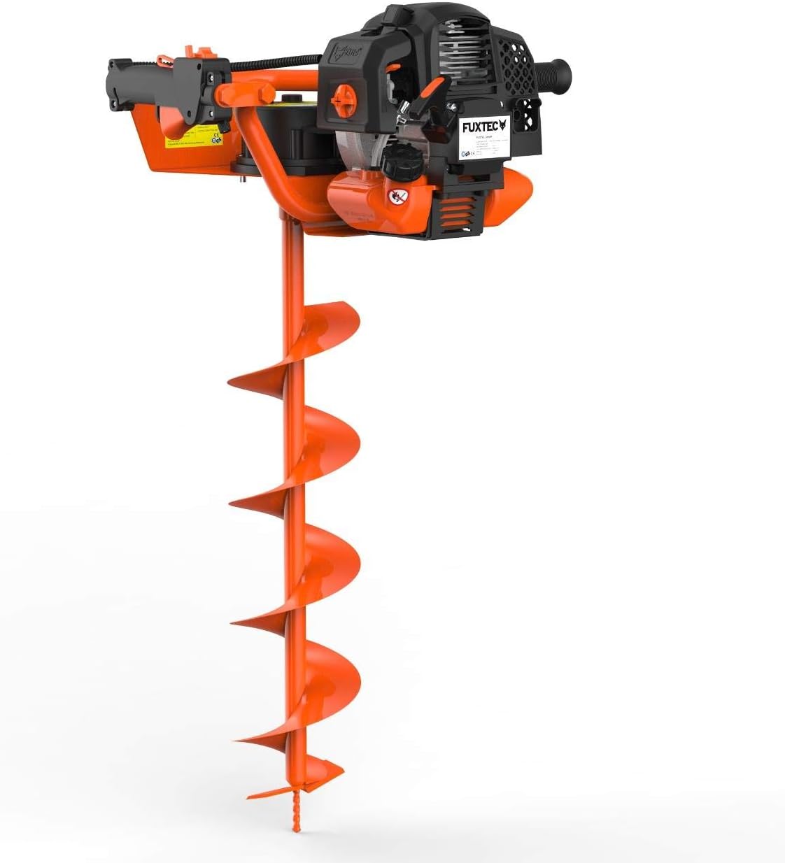 FUXTEC FX-EB152-3HP 52CC Benzin-Bohrmaschine mit 3 Bohrern 100/150/200 mm