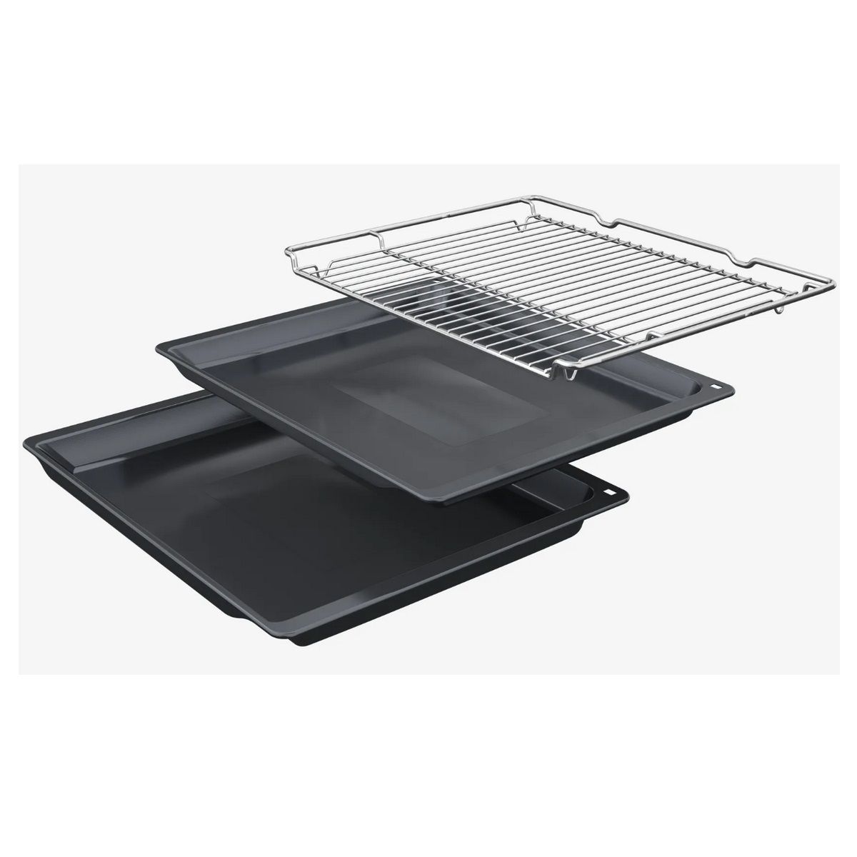 Neff Einbau-Multifunktionsbackofen 71 l 60 cm A+ Pyrolyse Schwarz - B64cs71n0