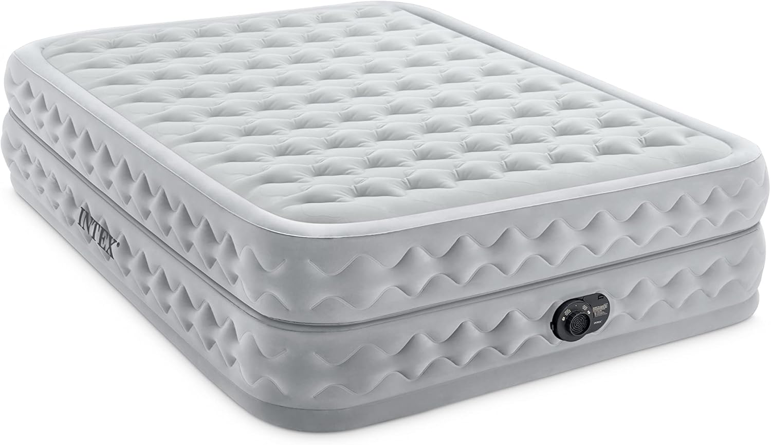 Intex 64428NP – Matelas gonflable ultra moelleux pour 2 personnes avec Fiber-Tech