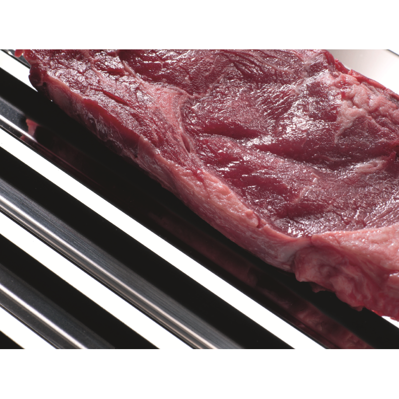 Edelstahl-Grillrost, ideal für Fleisch, Abrasame