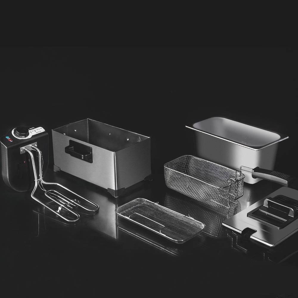 CleanFry 3 L Voll Edelstahl