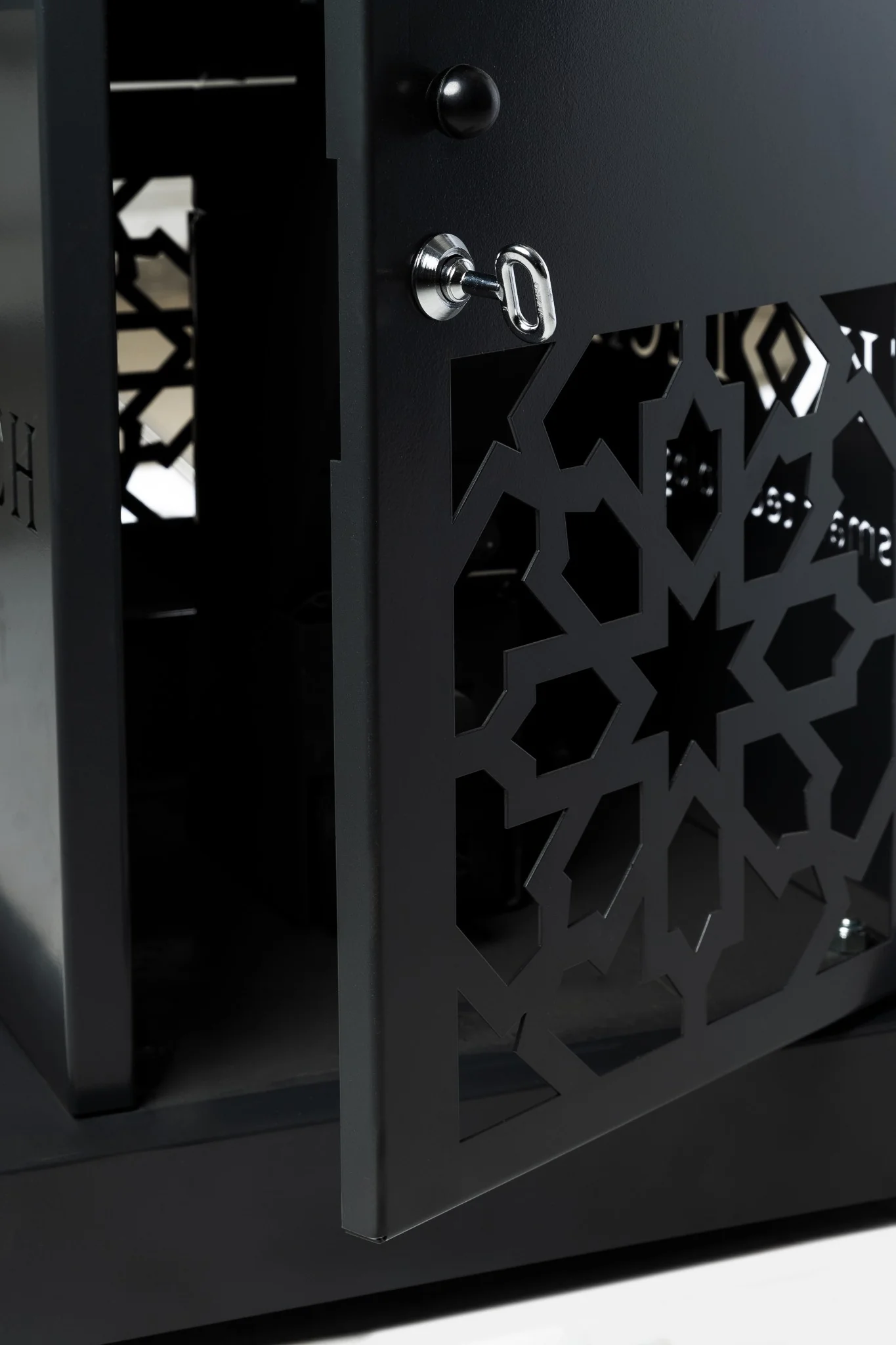 Pektech Peluxe Anthrazit 2025 – Eleganter Pelletofen für Garten, Terrasse und Restaurants