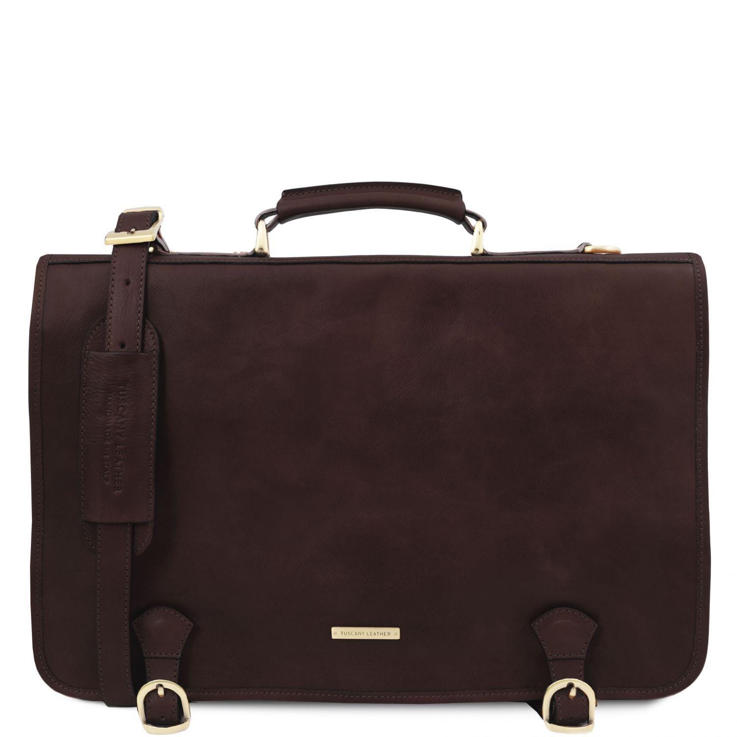 Ancona - Leather messenger bag | TL142073