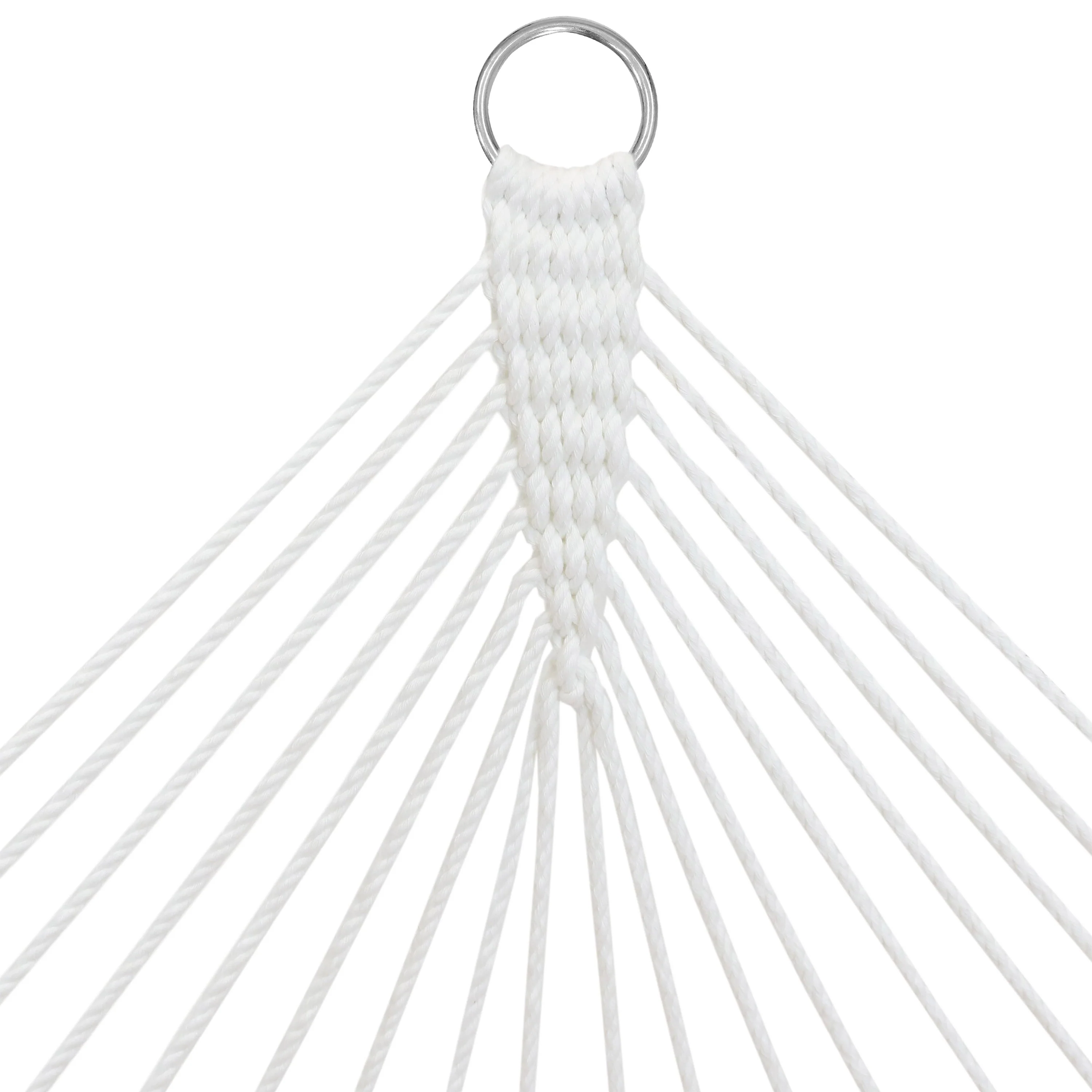 2025 Sunnydaze Dobbeltpolstret Stofhængekøje med Pude til 2 Personer