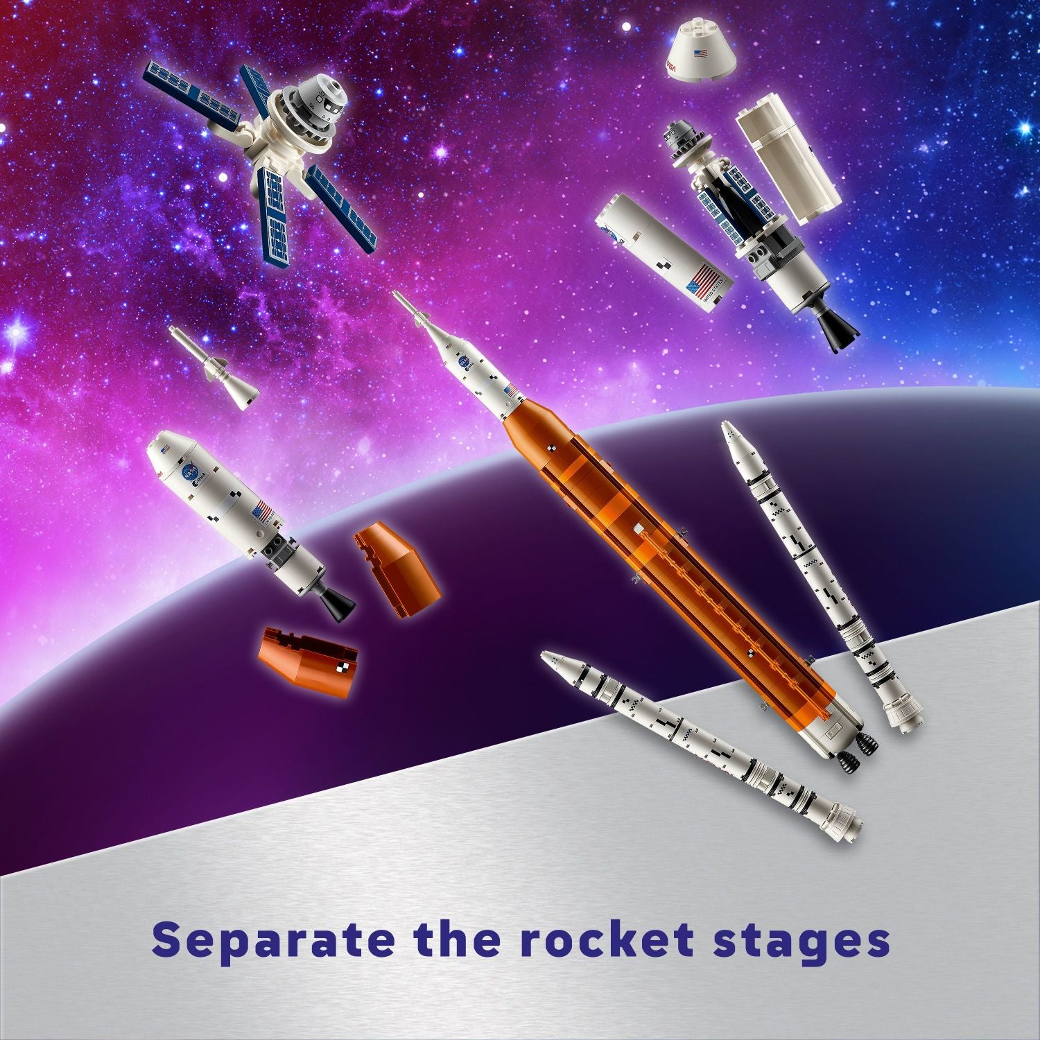 LEGO – Icons NASA Artemis Space Launch System DIY Project for Adults 10341