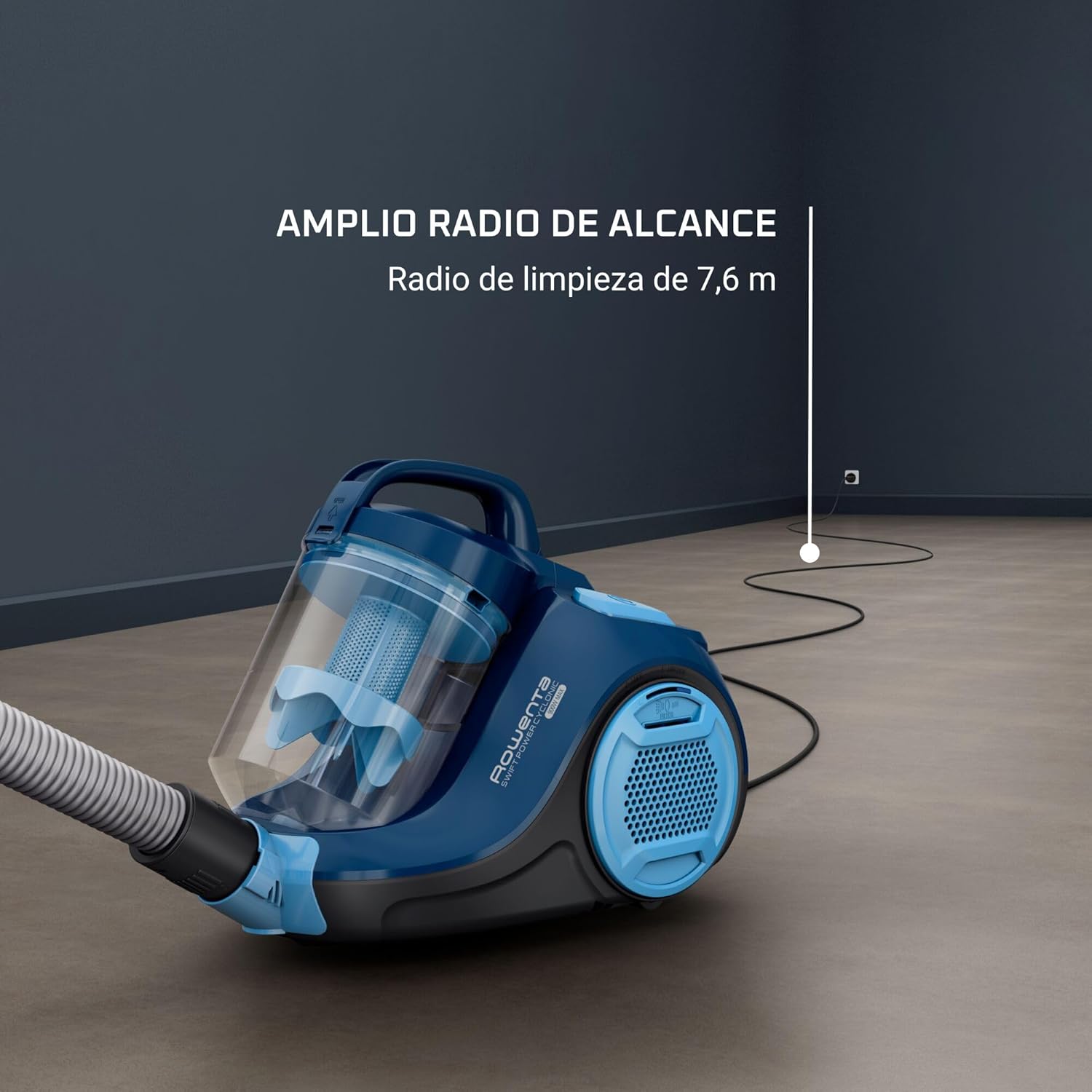Rowenta Swift Power RO2981 Total Care – Beutelloser Staubsauger mit Zyklonsystem