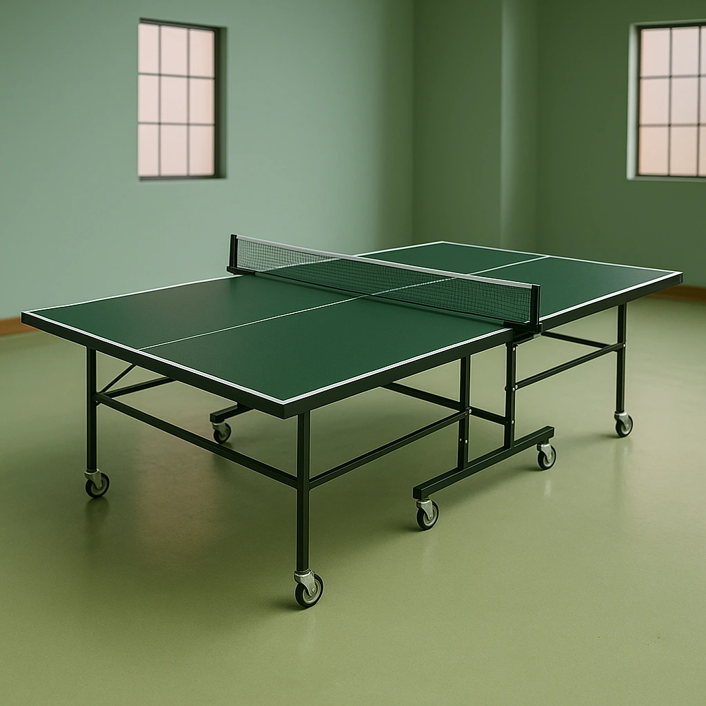 Table de ping-pong verte, pour usage intérieur/extérieur, 274 x 152,5 x 76 cm