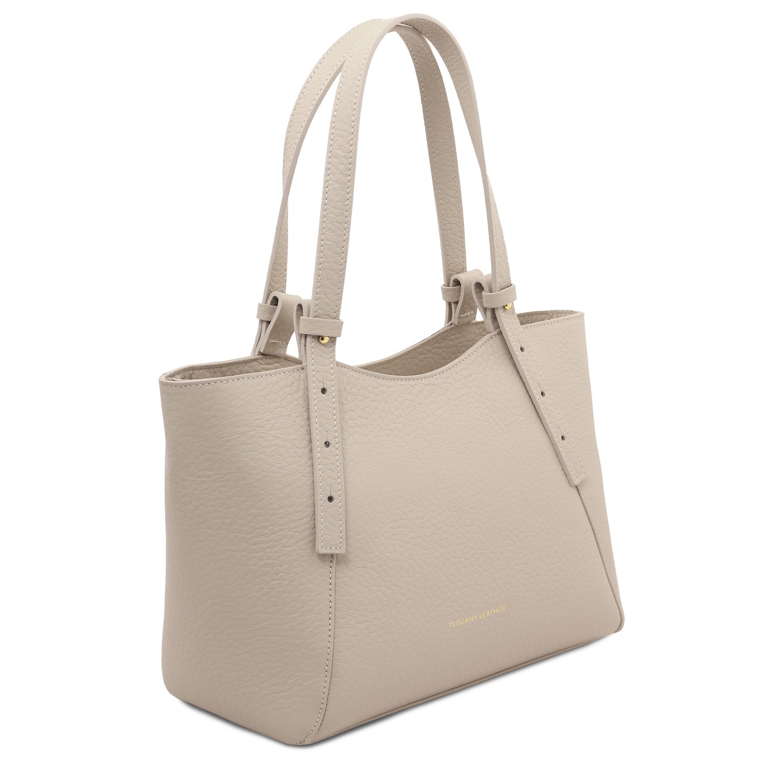 Libra - Long handle leather tote bag | TL142580