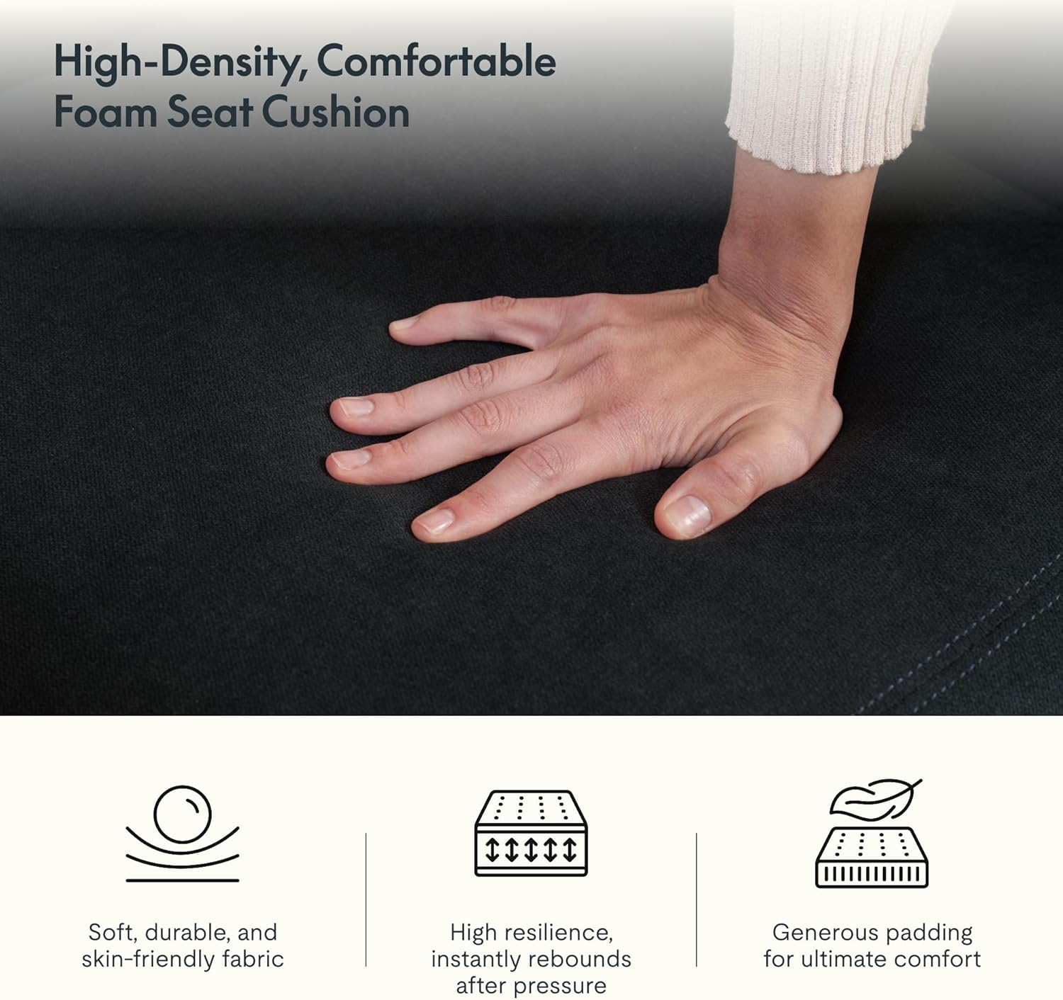 FLEXISPOT Elektrischer Relaxsessel mit verstellbarer Rückenlehne, Neigungswinkel 105° bis 155°, ergonomischer Relaxsessel für Schlafzimmer, Wohnzimmer und Heimkino (Dunkelgrau)