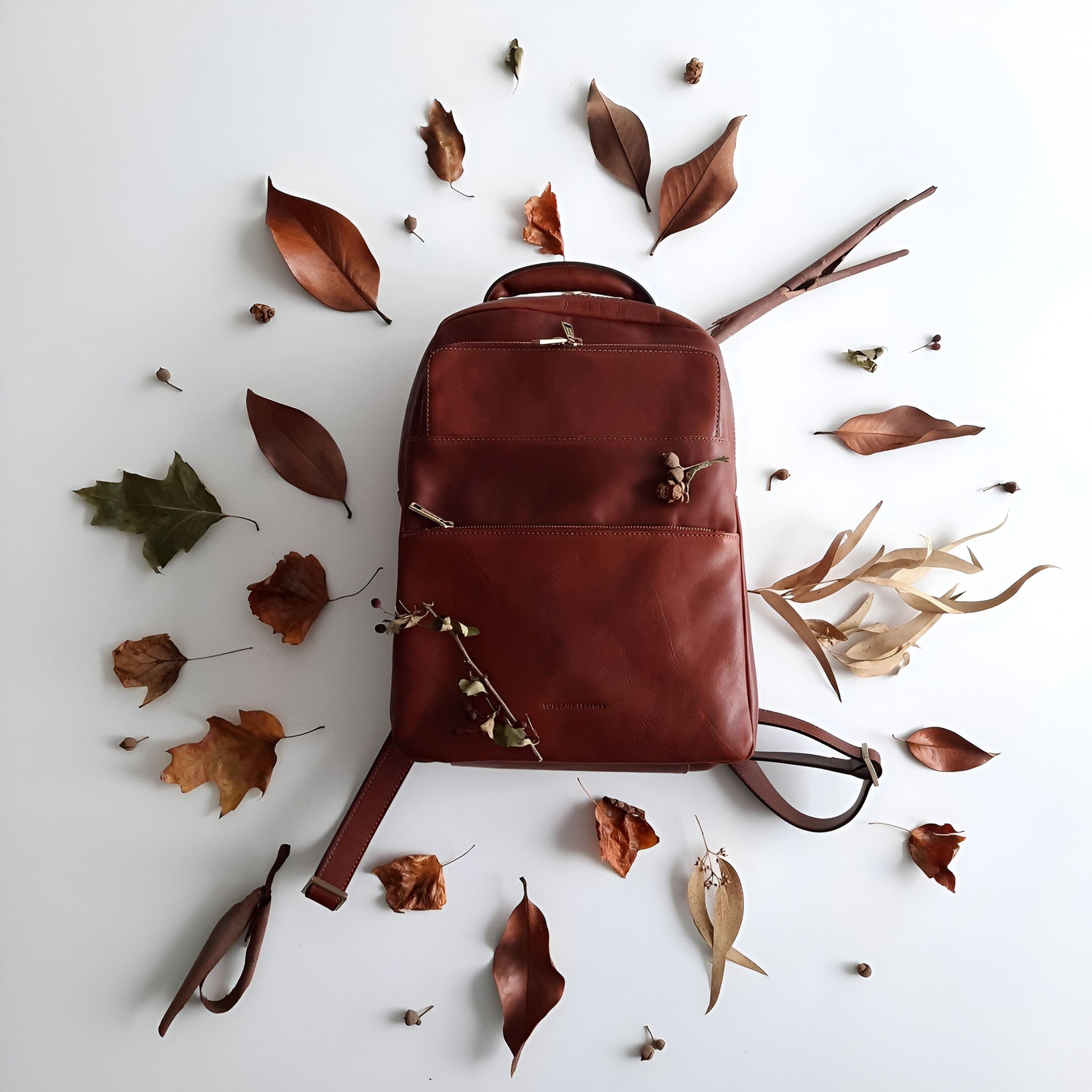 Melbourne - Italian leather laptop backpack | TL142205